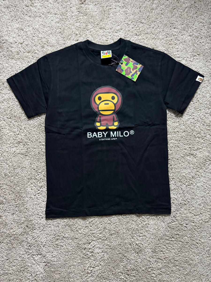 Bape Baby Milo Black Tee