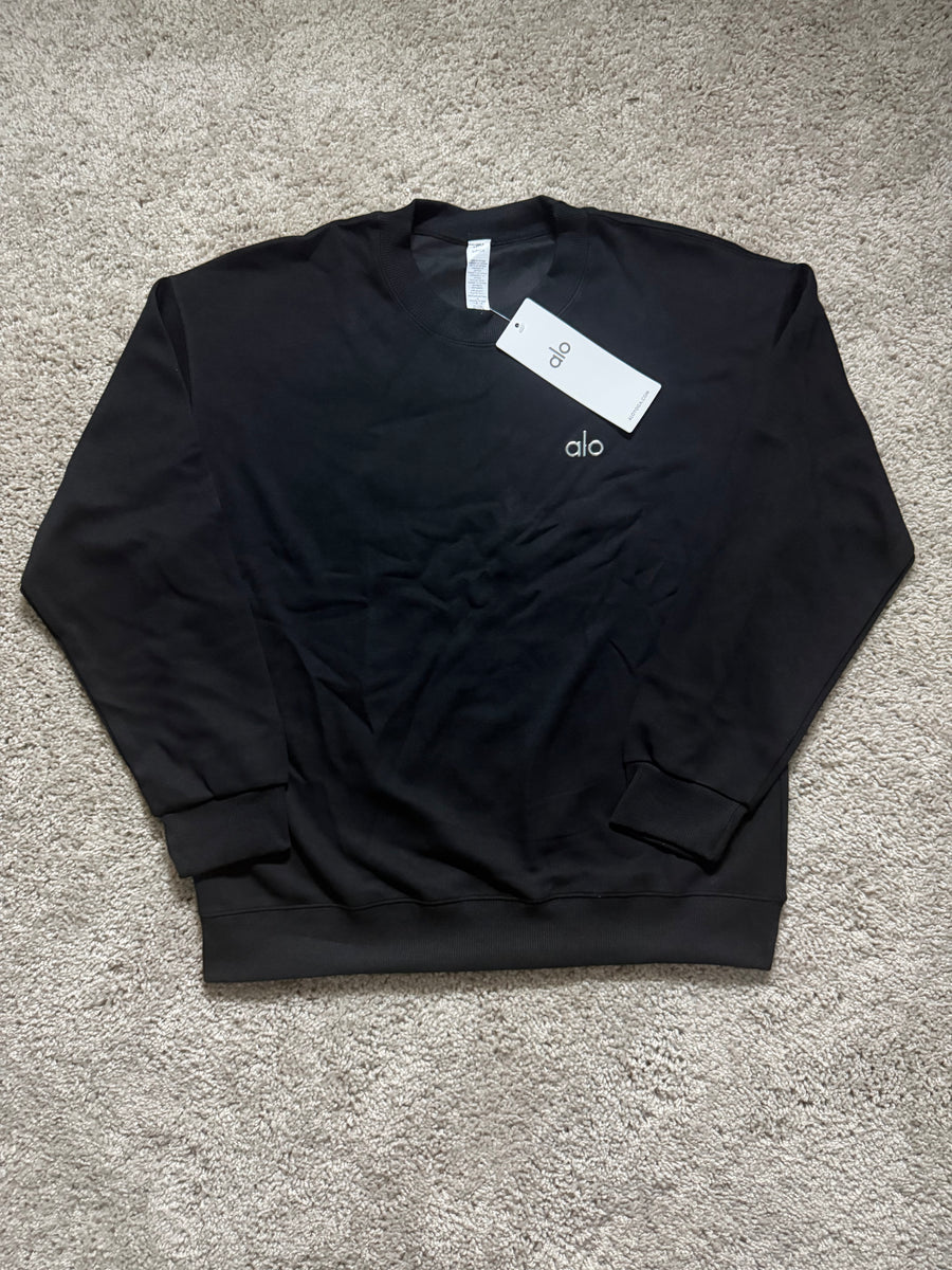 Alo black Crewneck
