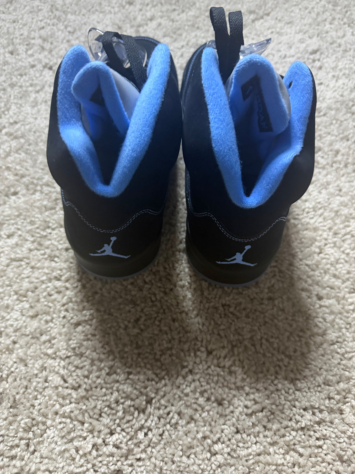 Jordan 5 Black University Blue