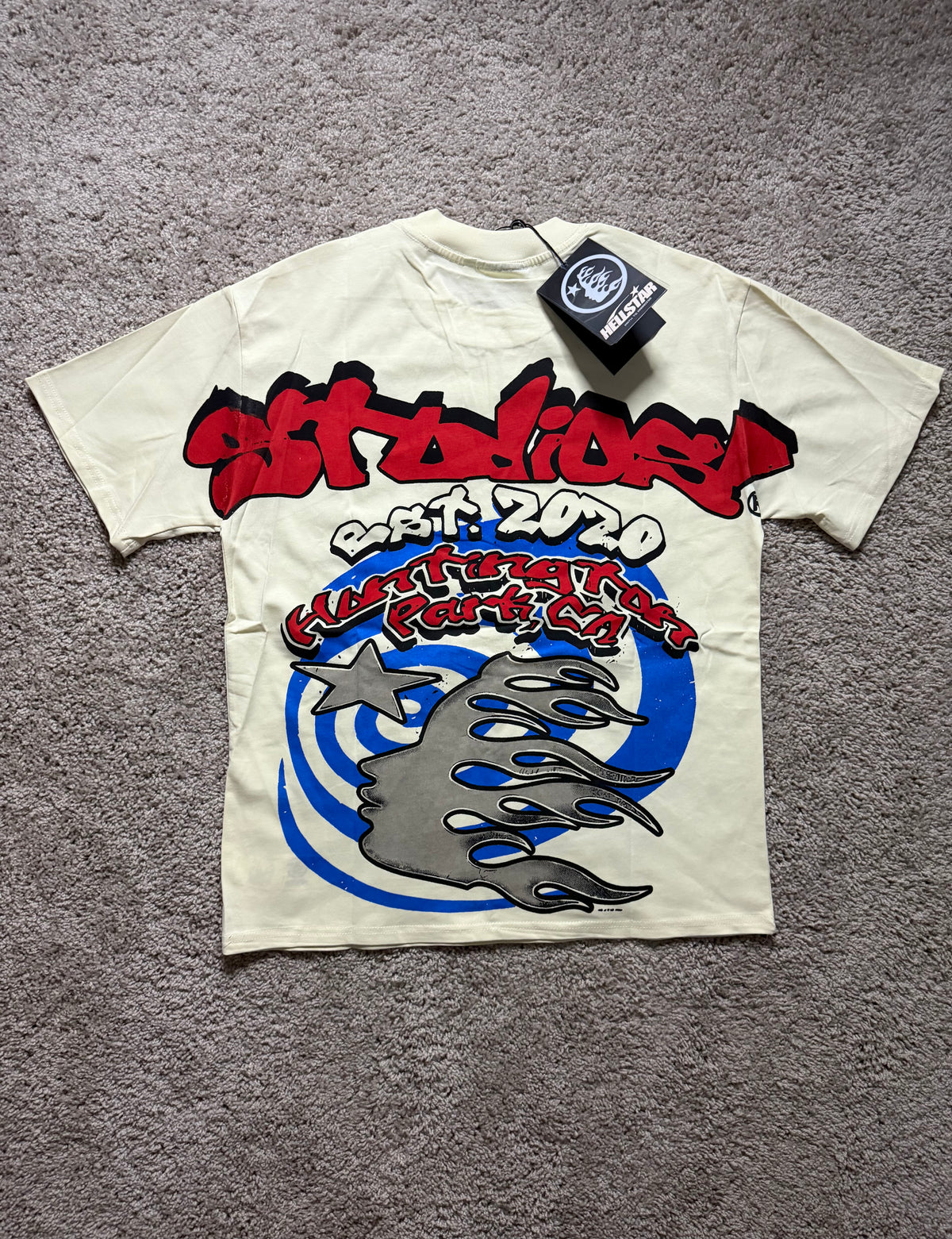 Hellstar Screaming Records Tee