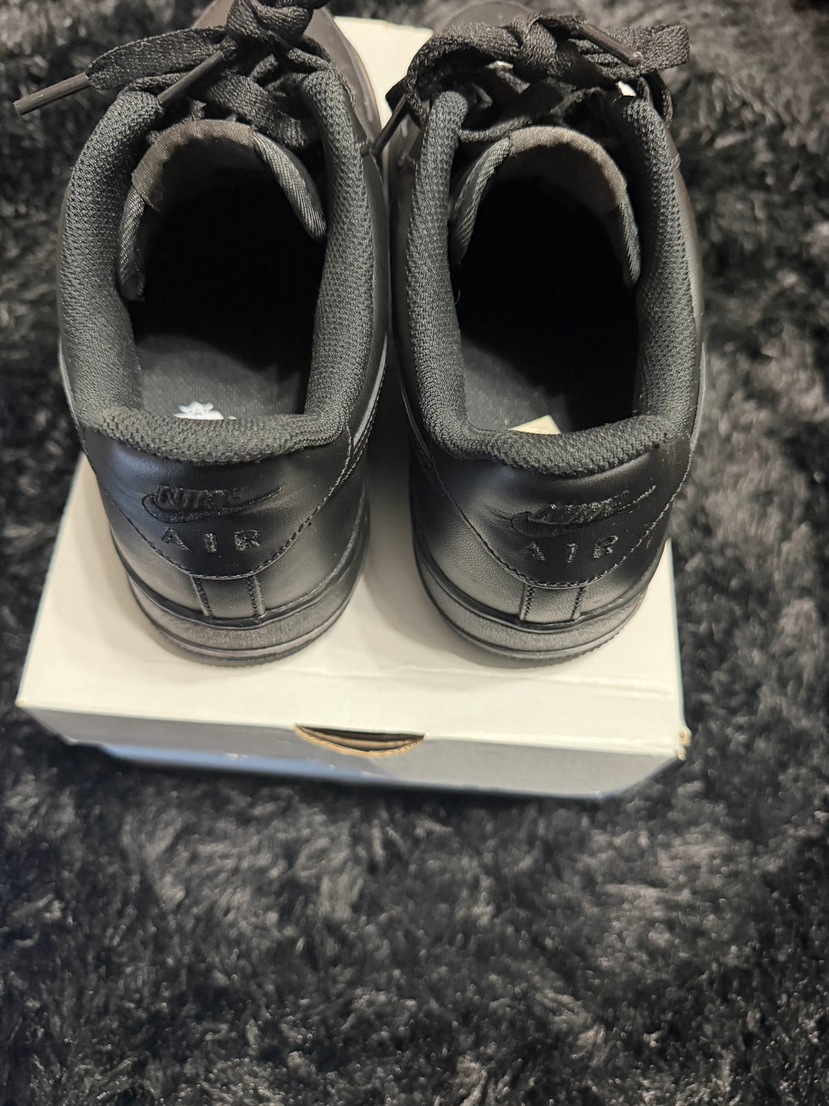 Af1 black worn 1x