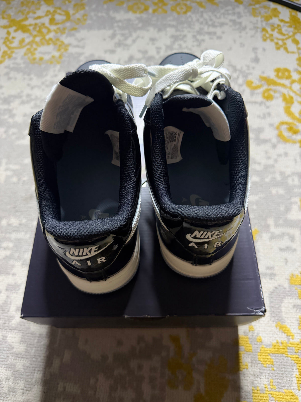 AF1 Iron Grey Patent