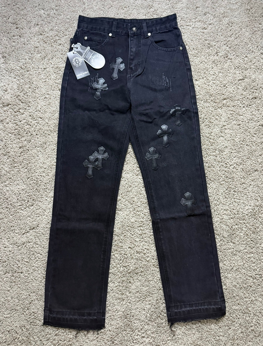 Chrome heart Black Jeans