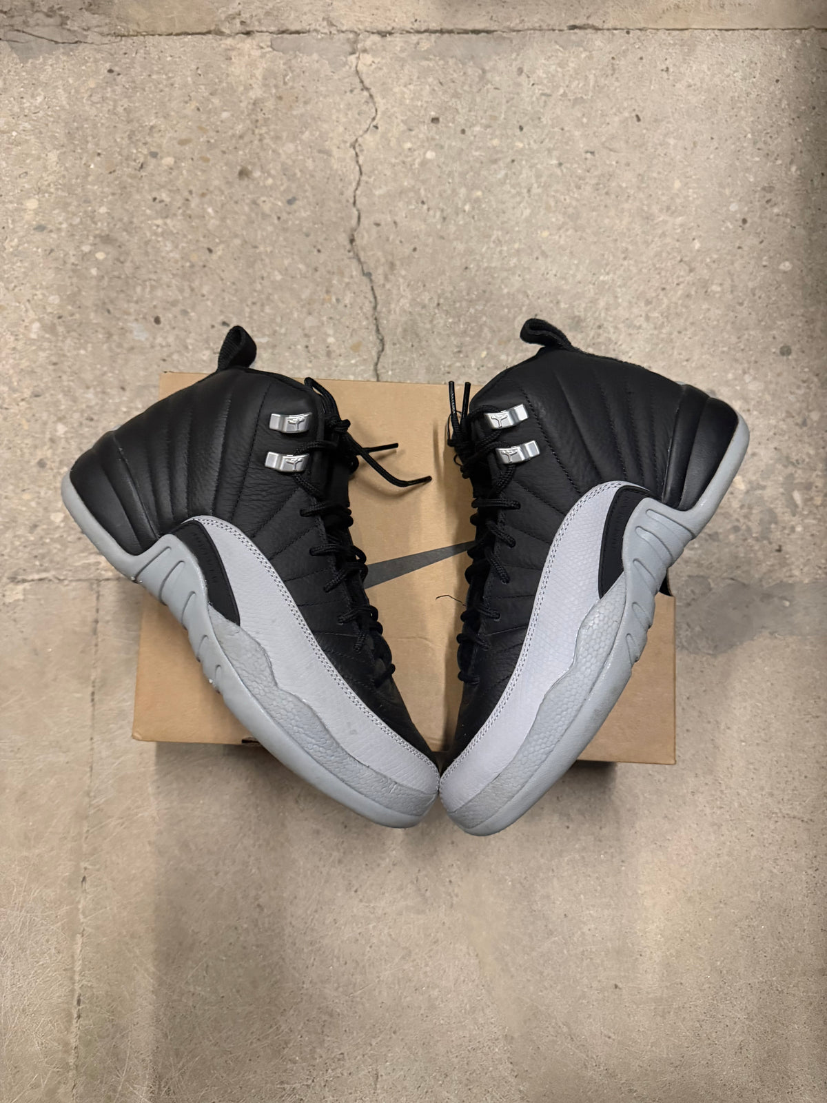 Jordan 12 Stealth Grey Pre Owned