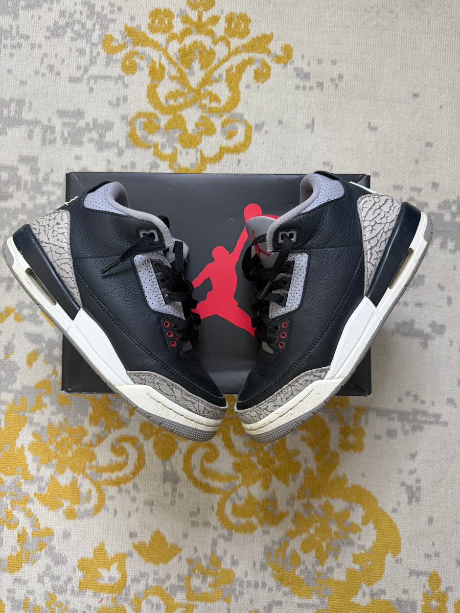 Jordan 3 black cement Pre-Owned