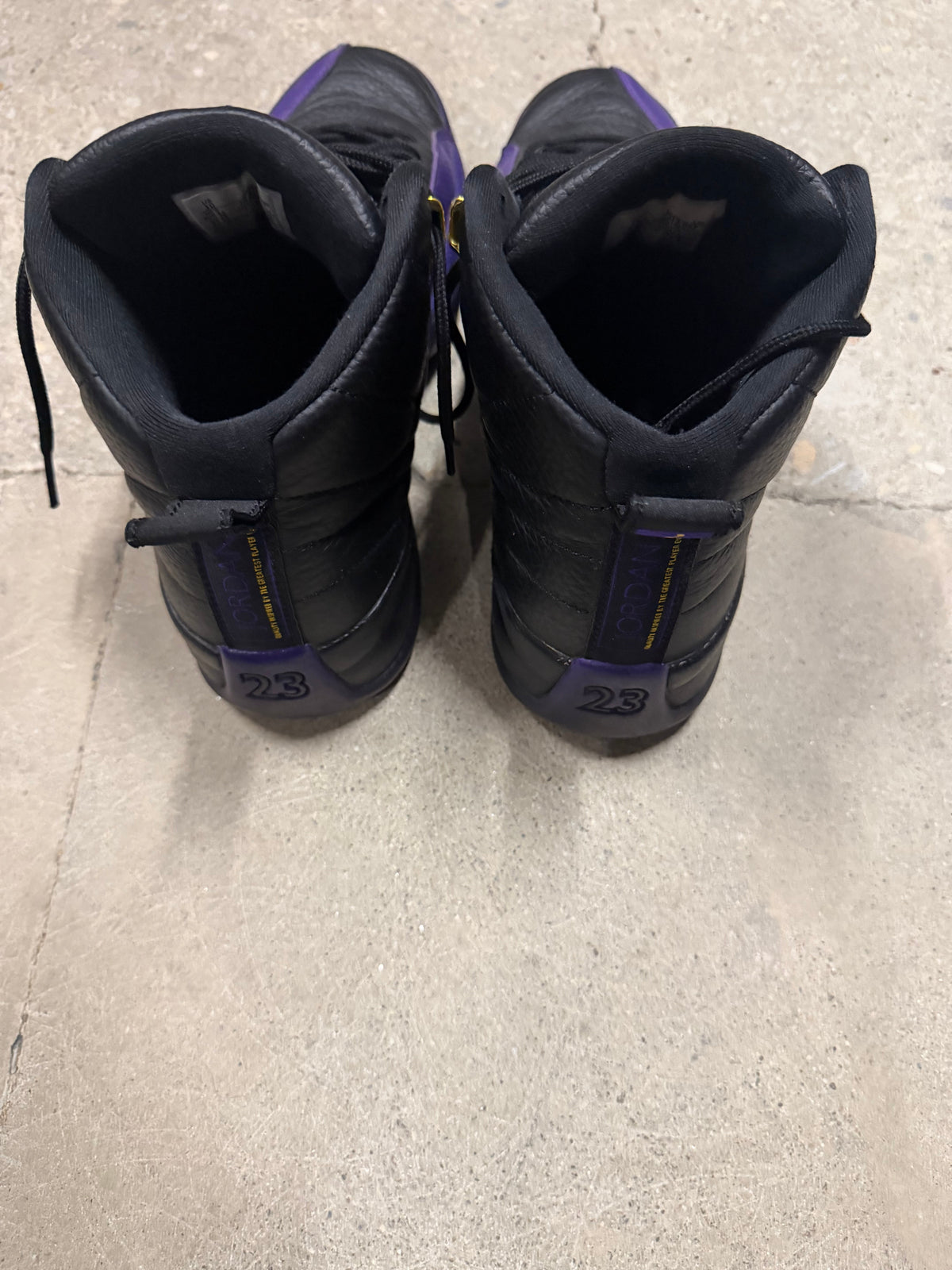 Jordan 12 Court Purple Pre-owned