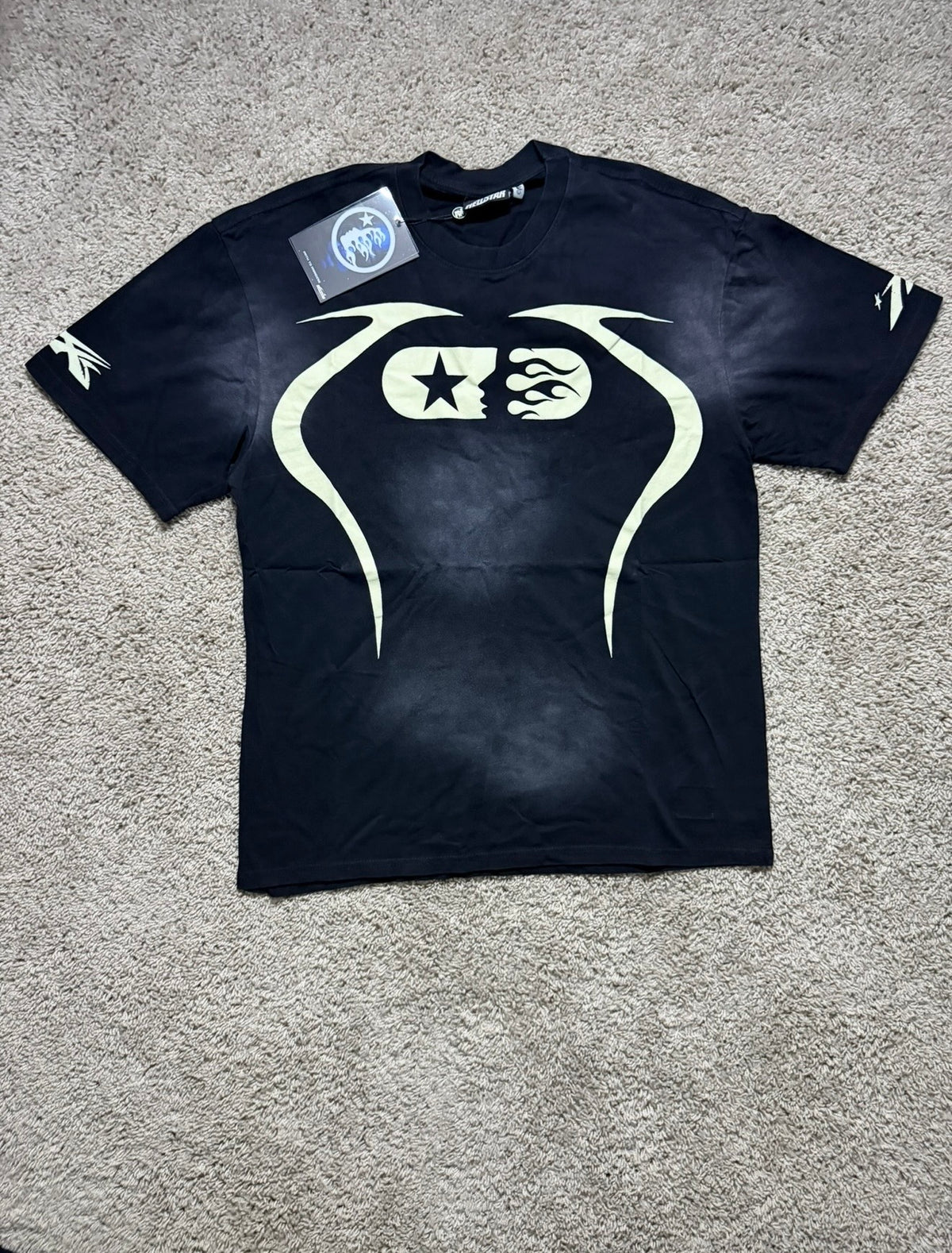 Hellstar Black Tee with #11