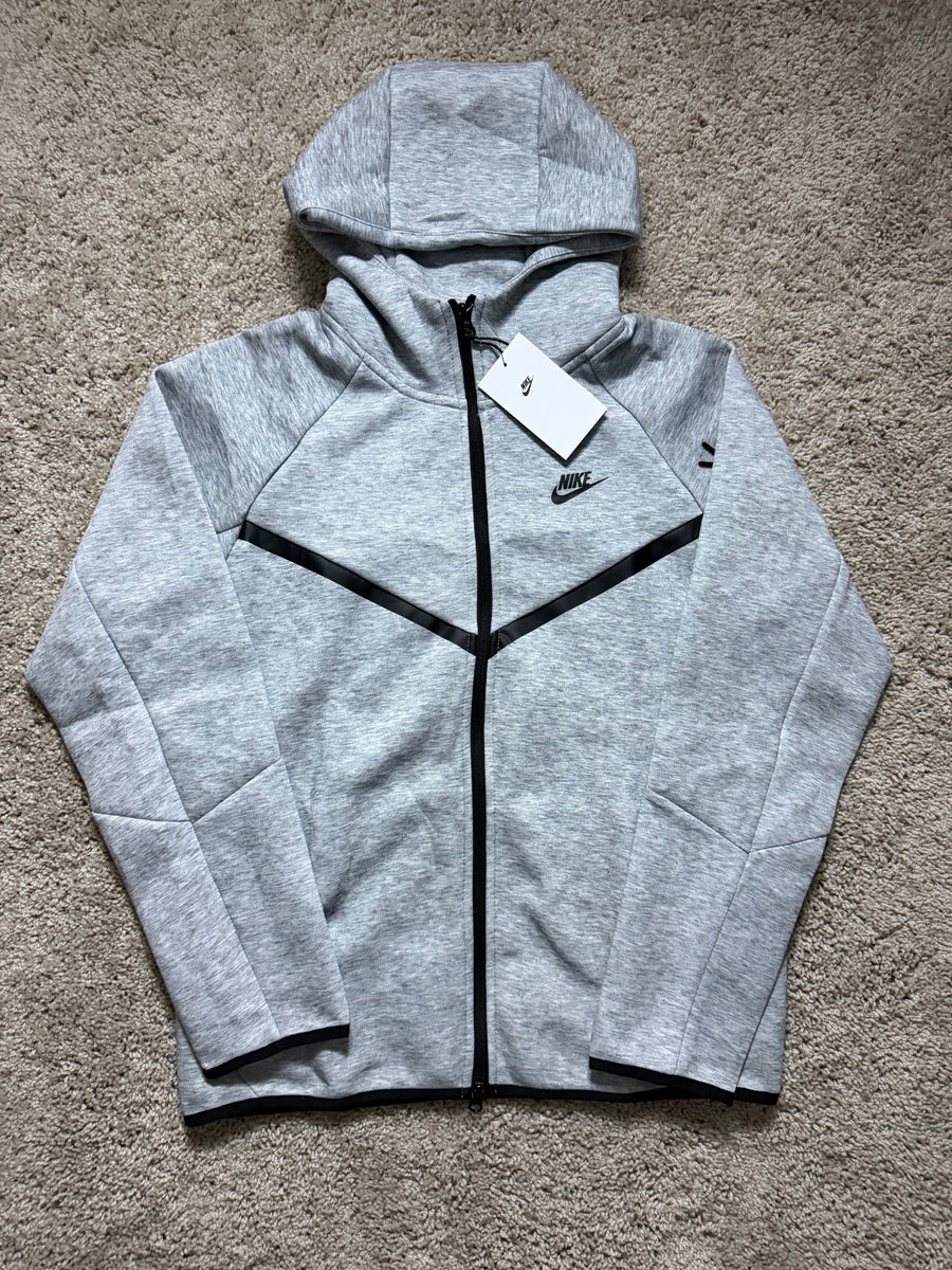 Nike tech grey Zip Up Hoodie