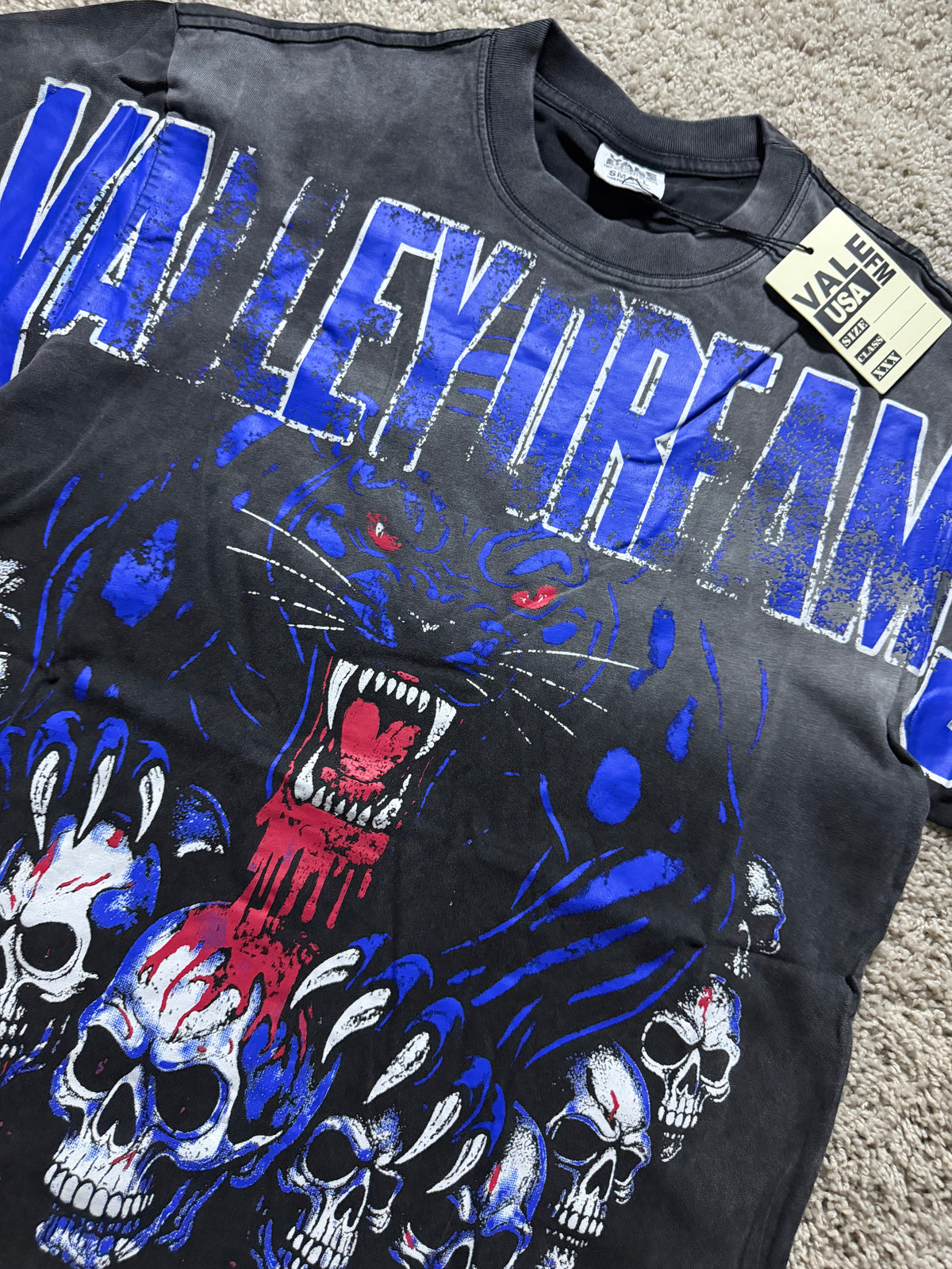 Valley Dreams Dark Blue panther Tee
