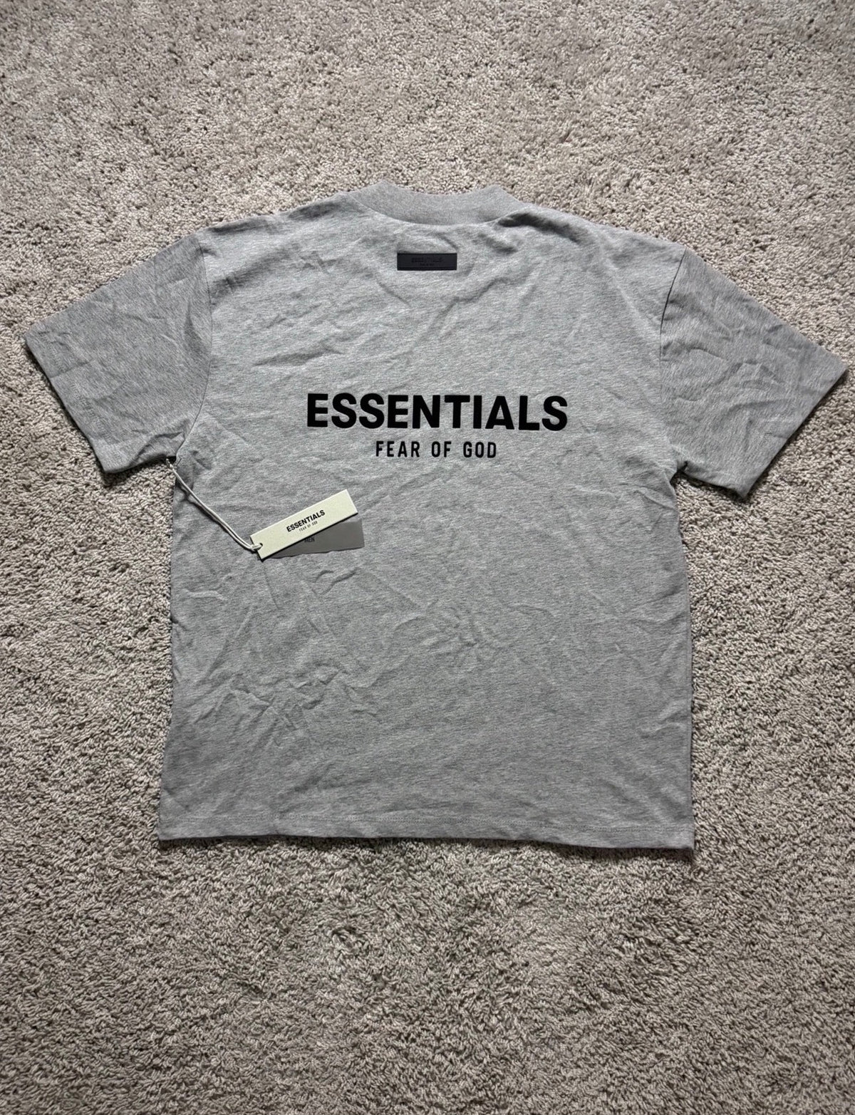 Essentials Dark Oatmeal Tee