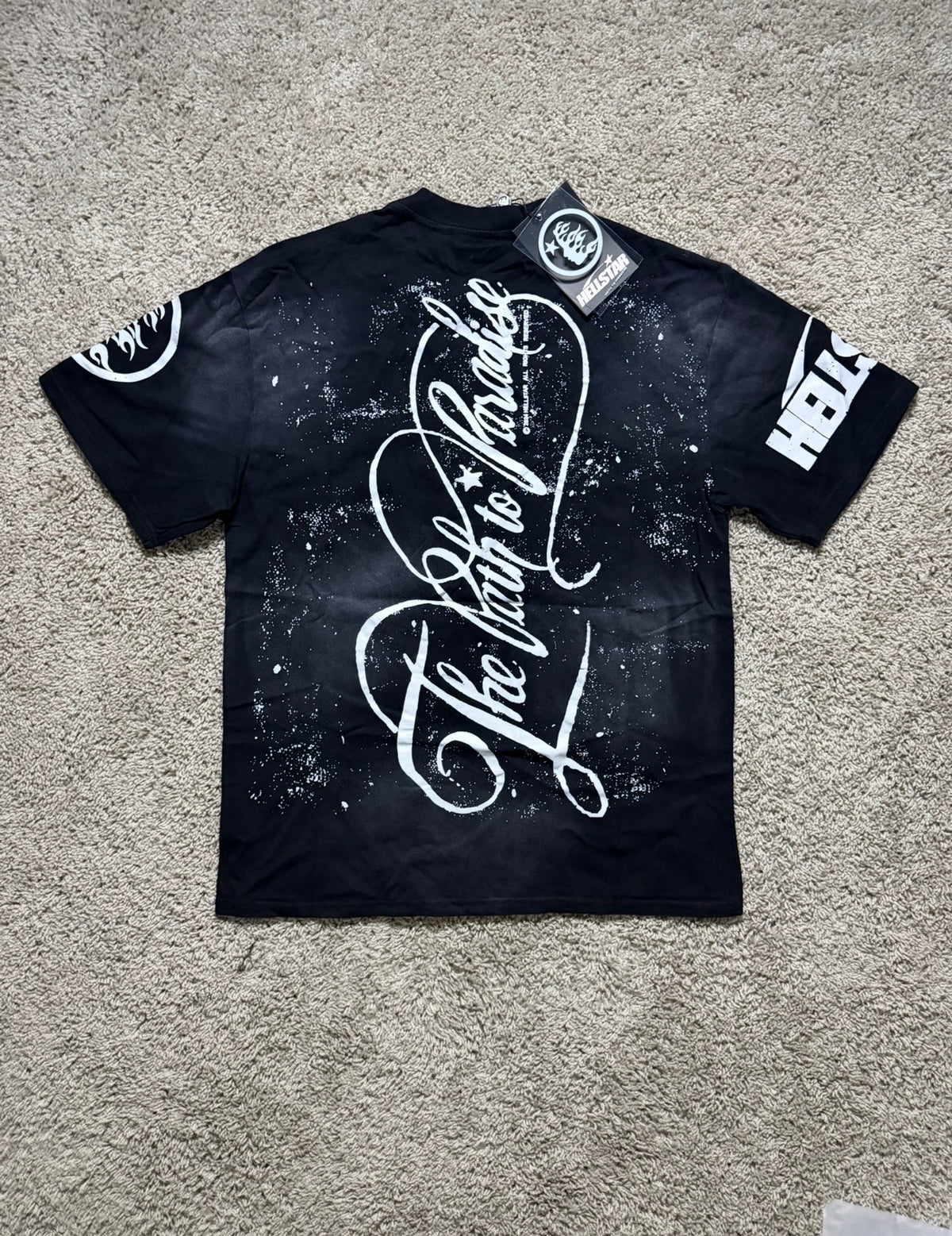 Hellstar black Angels Path to Paradise Black tee