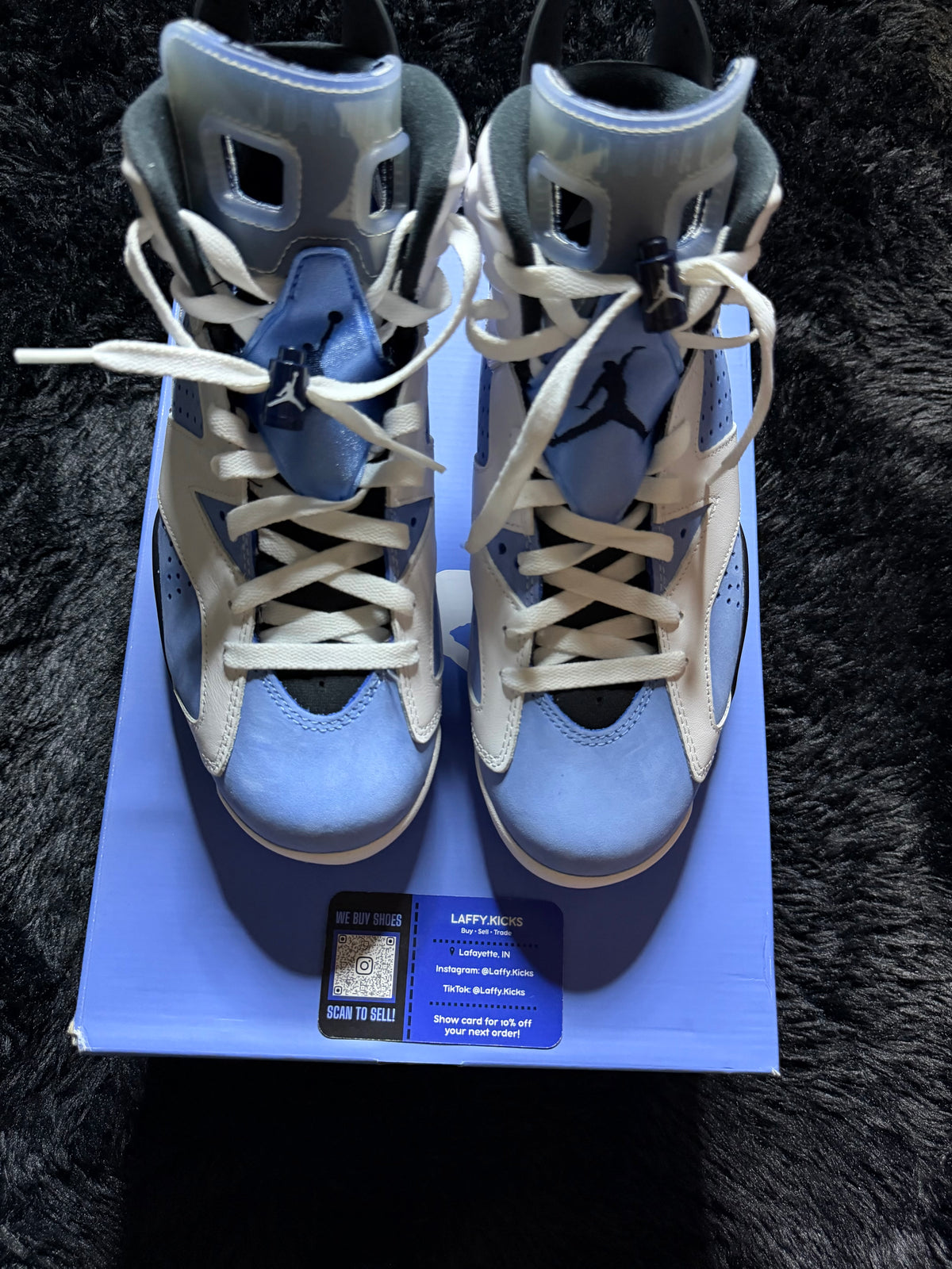 Jordan 6 “UNC” Brand new