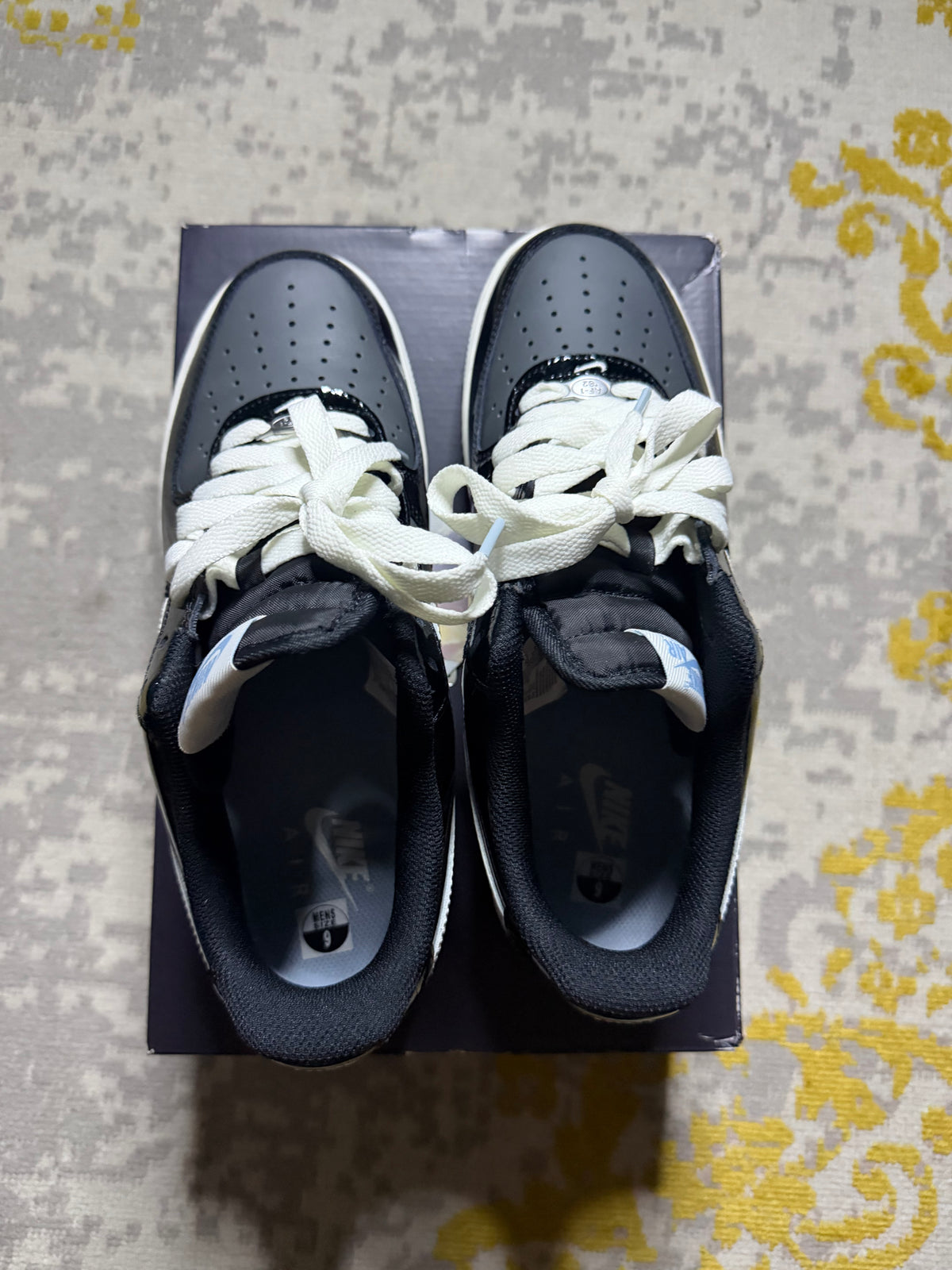 AF1 Iron Grey Patent