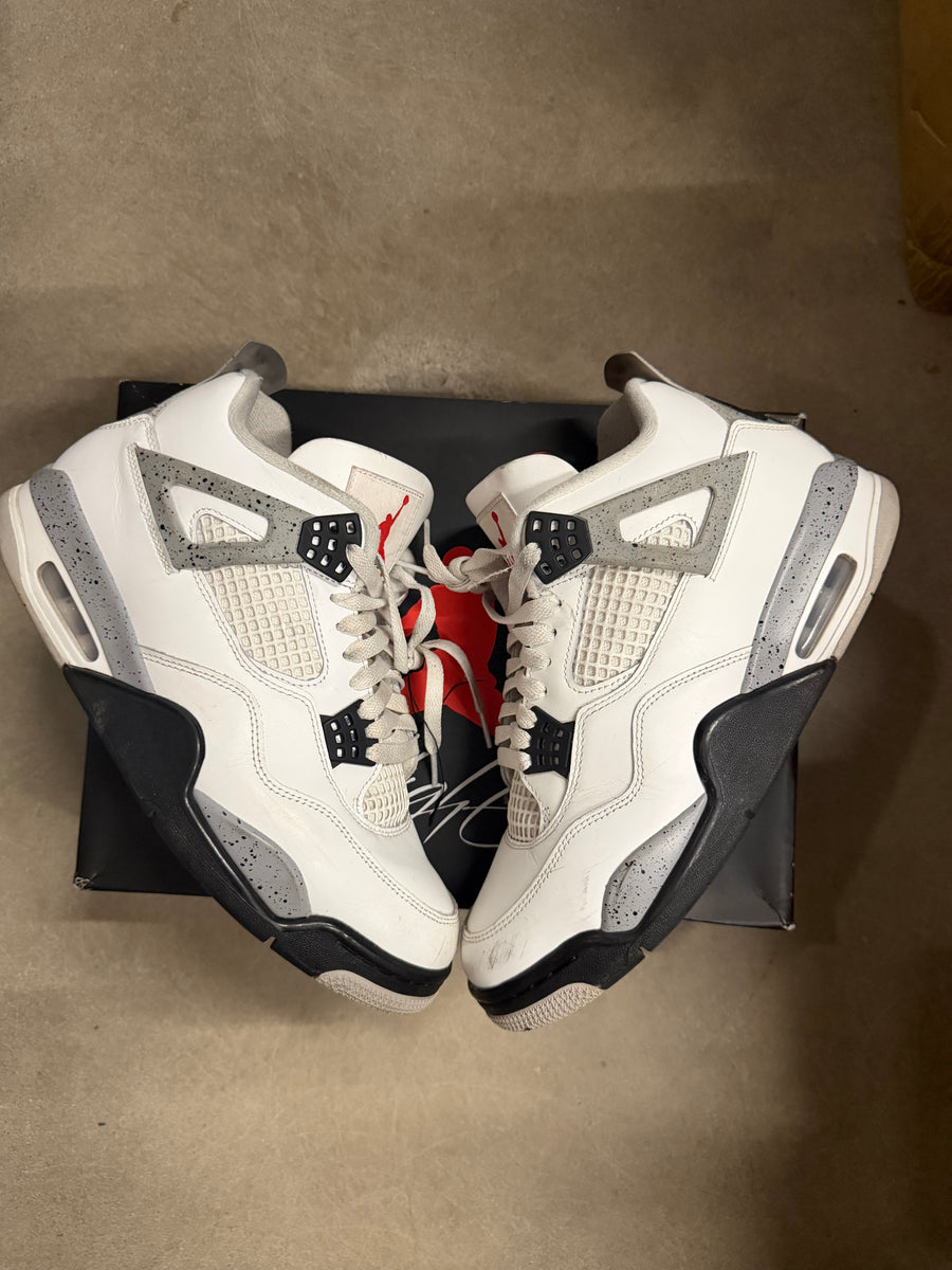 Jordan 4 White Cement