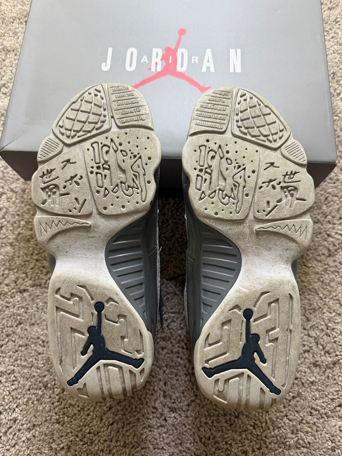 Jordan 9 Flint Grey Pre Owned
