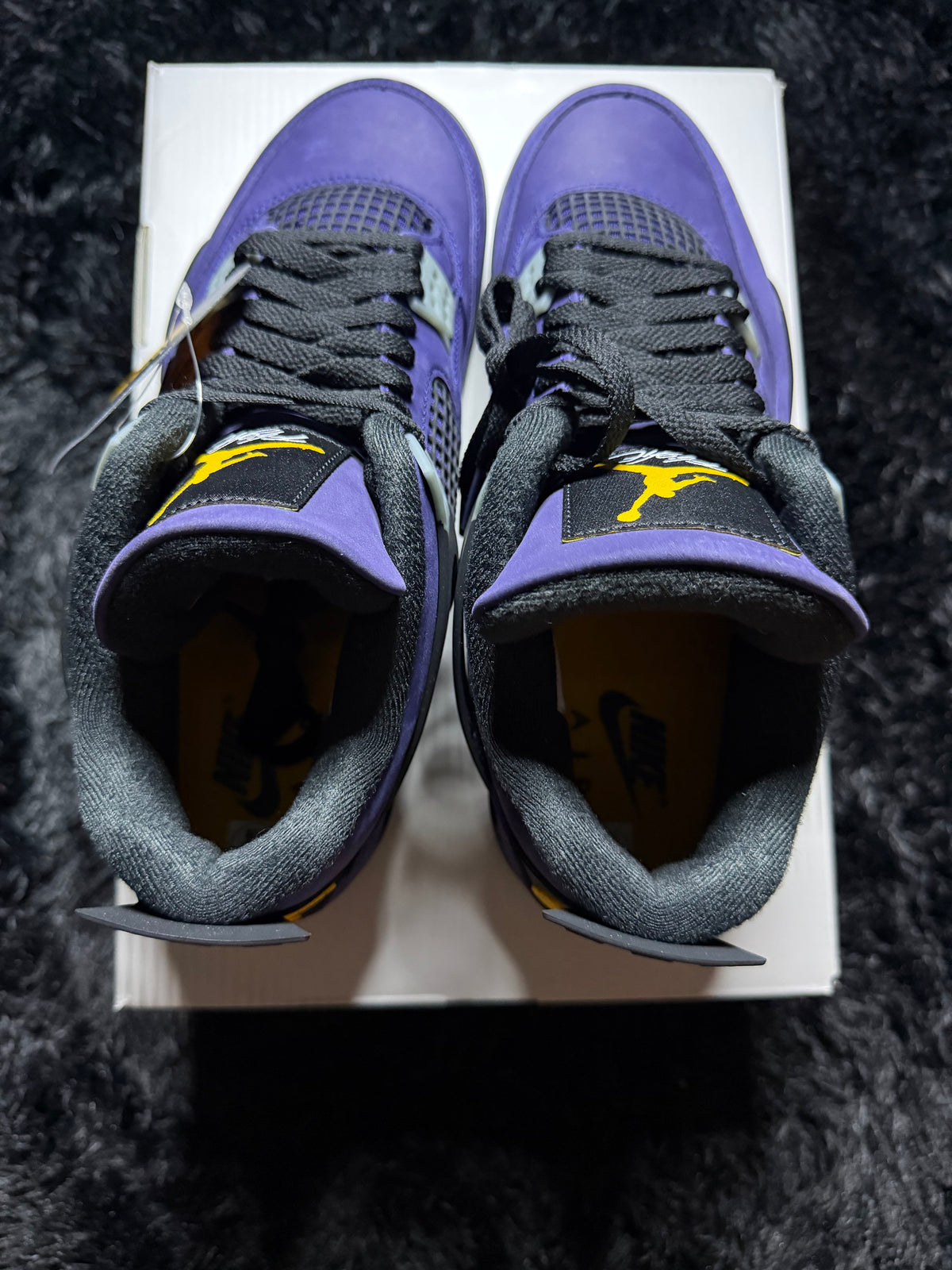 Jordan 4 Lakers Brand New