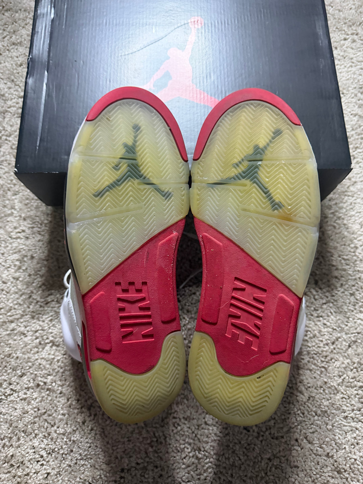 Jordan 5 Fire Red Pre-Owned