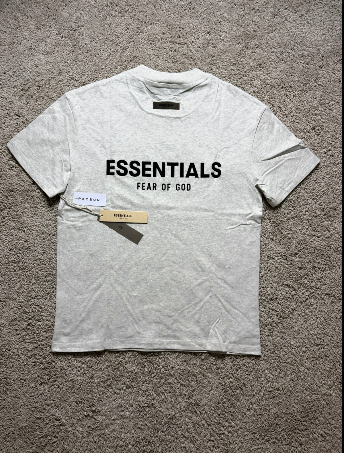 Essentials Light Oatmeal Tee