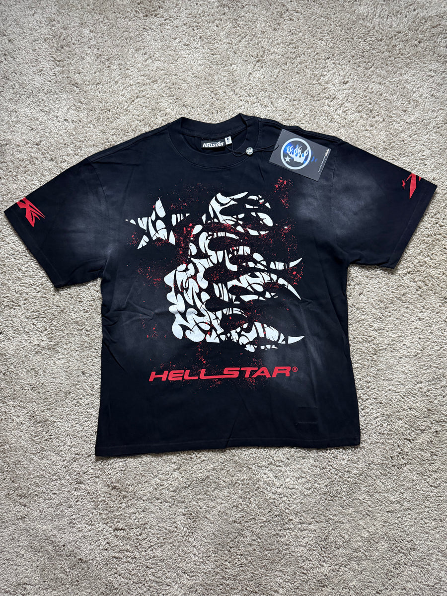 Hellstar Flame Red accent tee