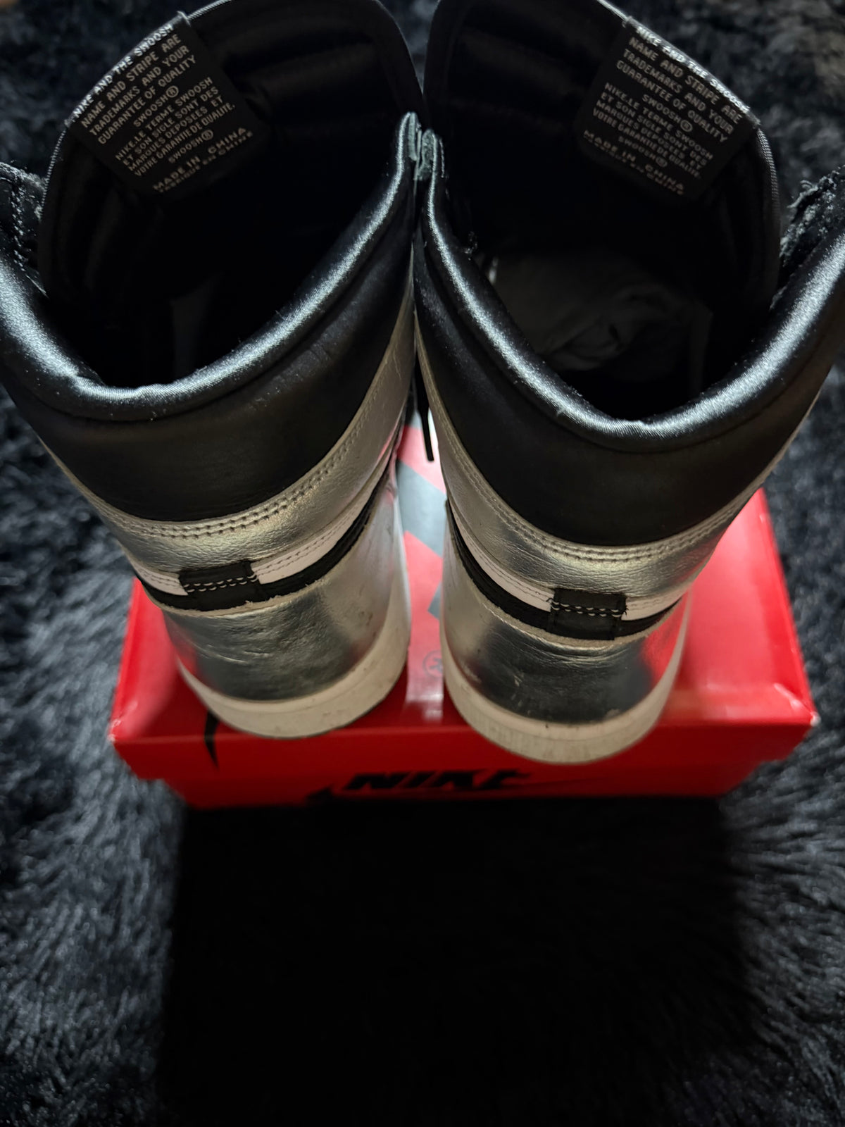 Jordan 1 High “Silver toe” Brand new