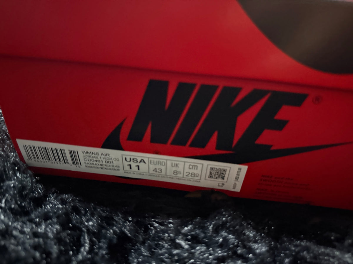 Jordan 1 High “Silver toe” Brand new