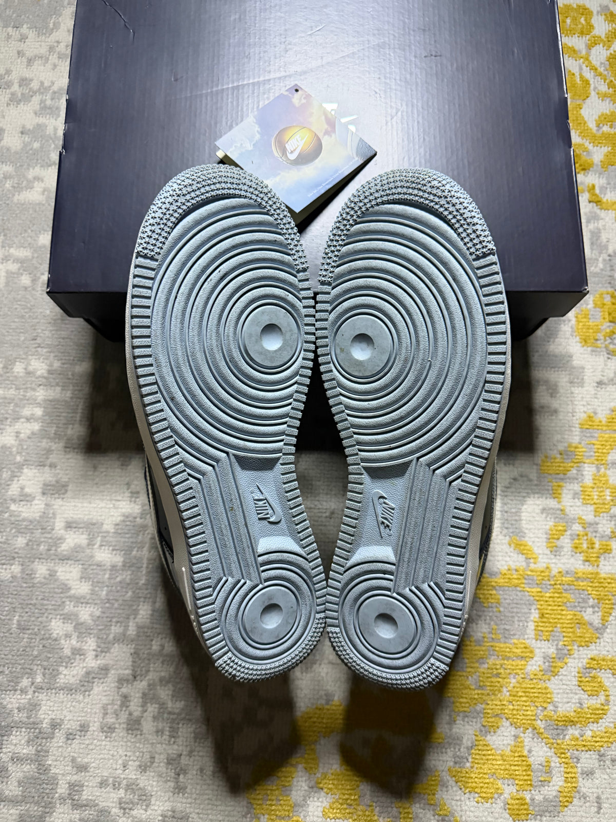 AF1 Iron Grey Patent