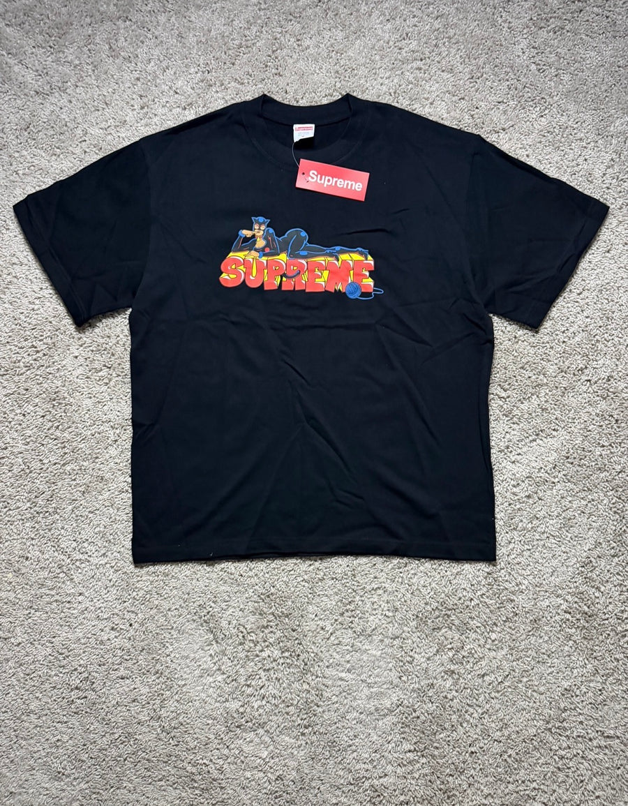 Supreme X Cat women black tee