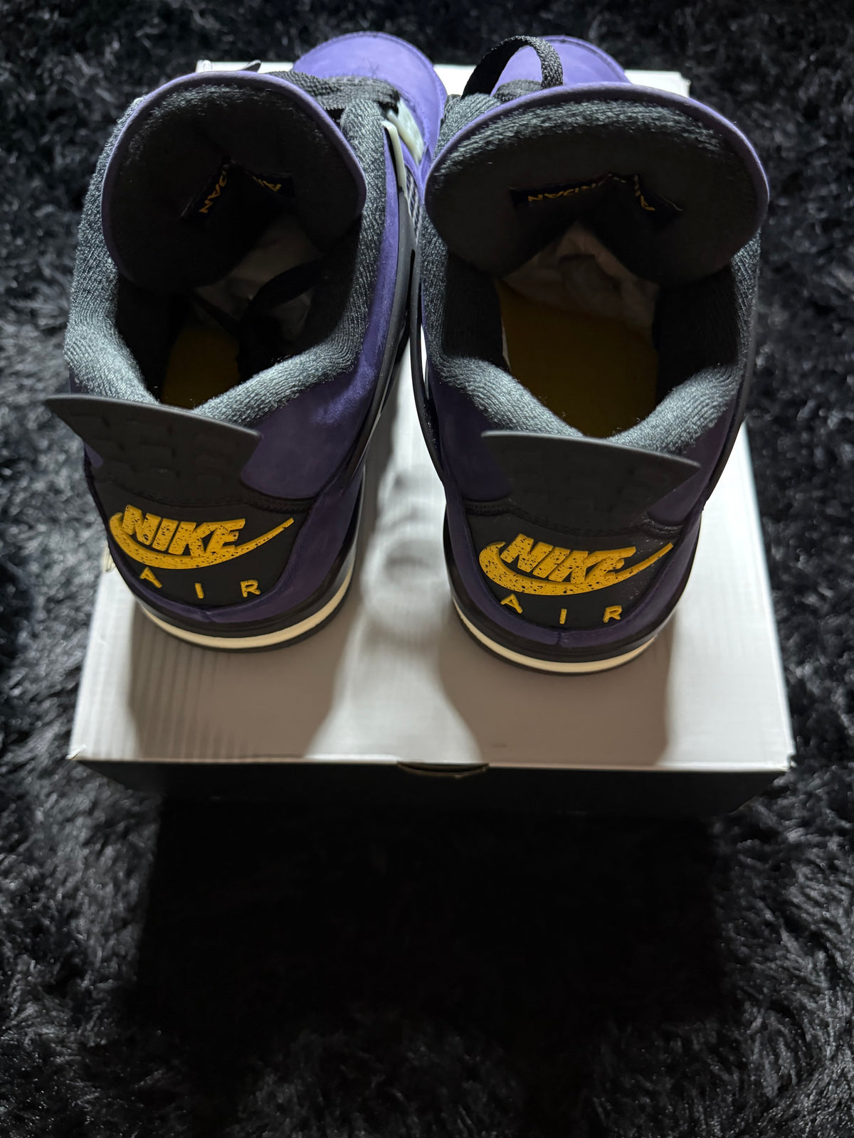Jordan 4 Lakers Brand New