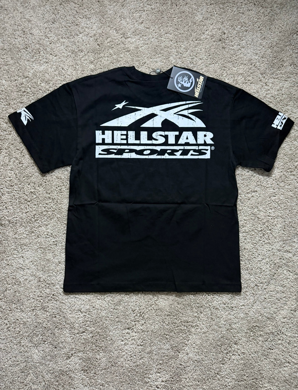 Hellstar black white beat us tee