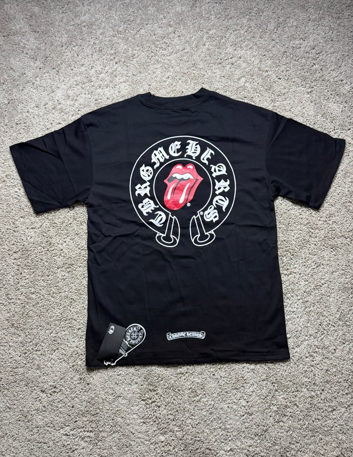 Chrome Heart Black Scroll tee
