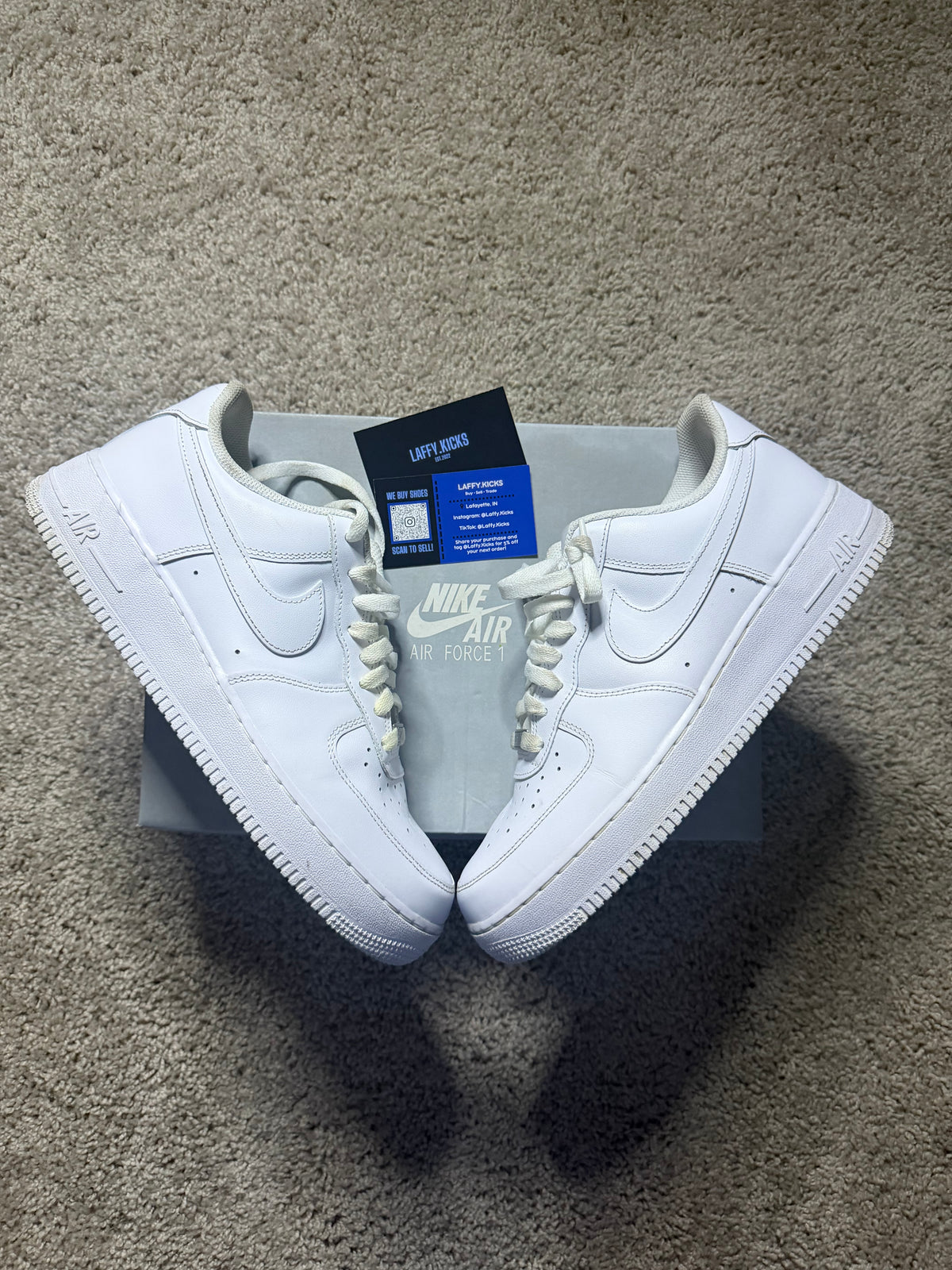 Nike AF1 White Pre-Owned