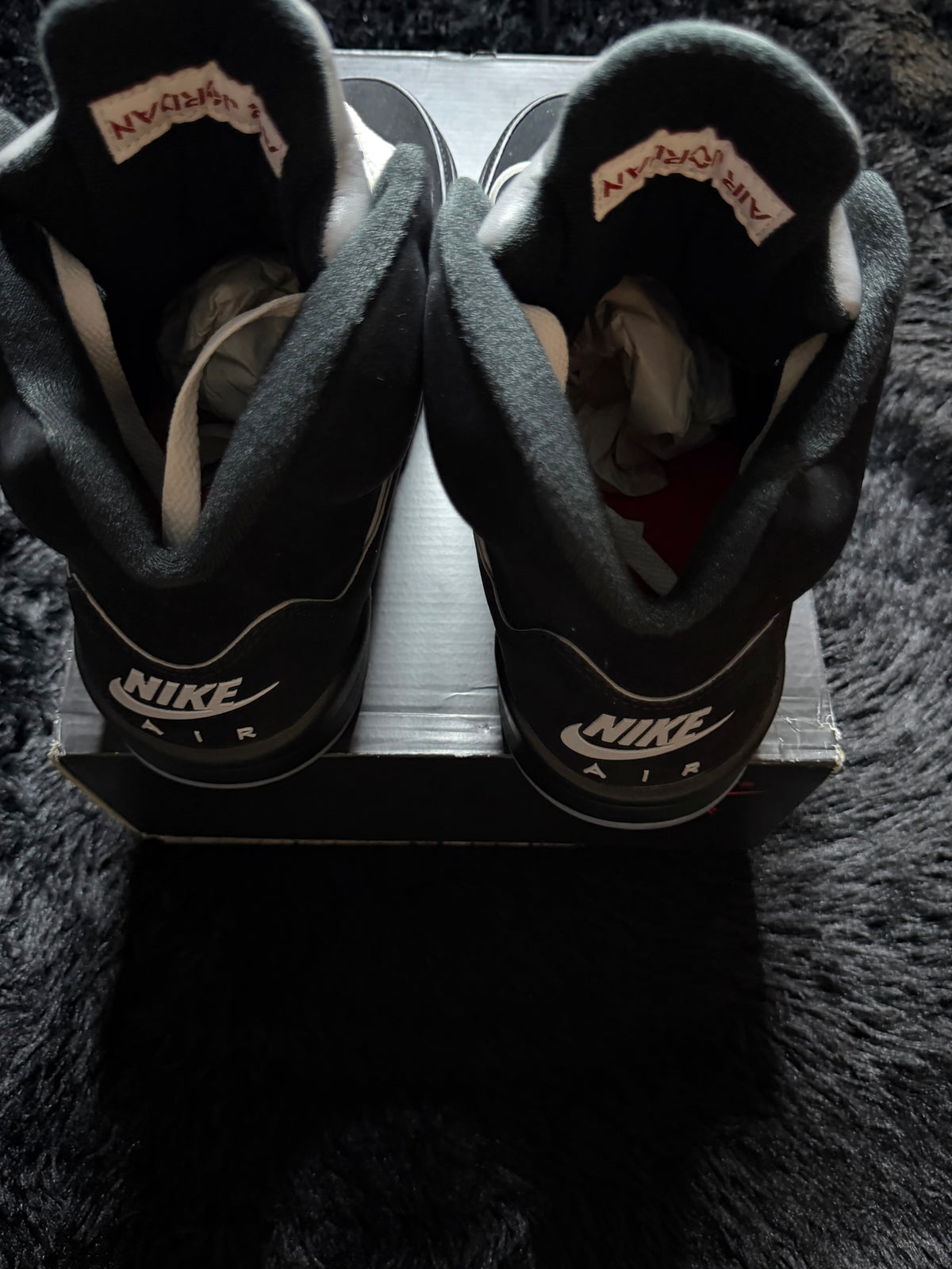 Jordan 5 “Black Metallic Reimagined” Brand New