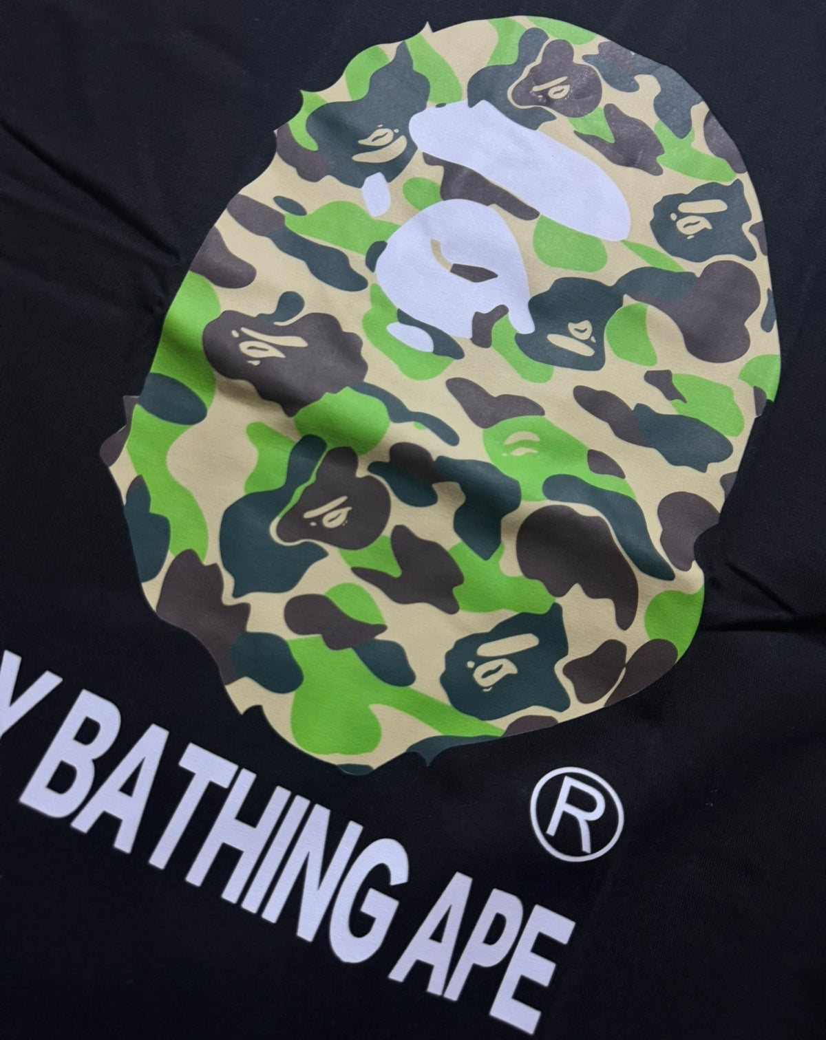 Bape Camo Ape Head Tee