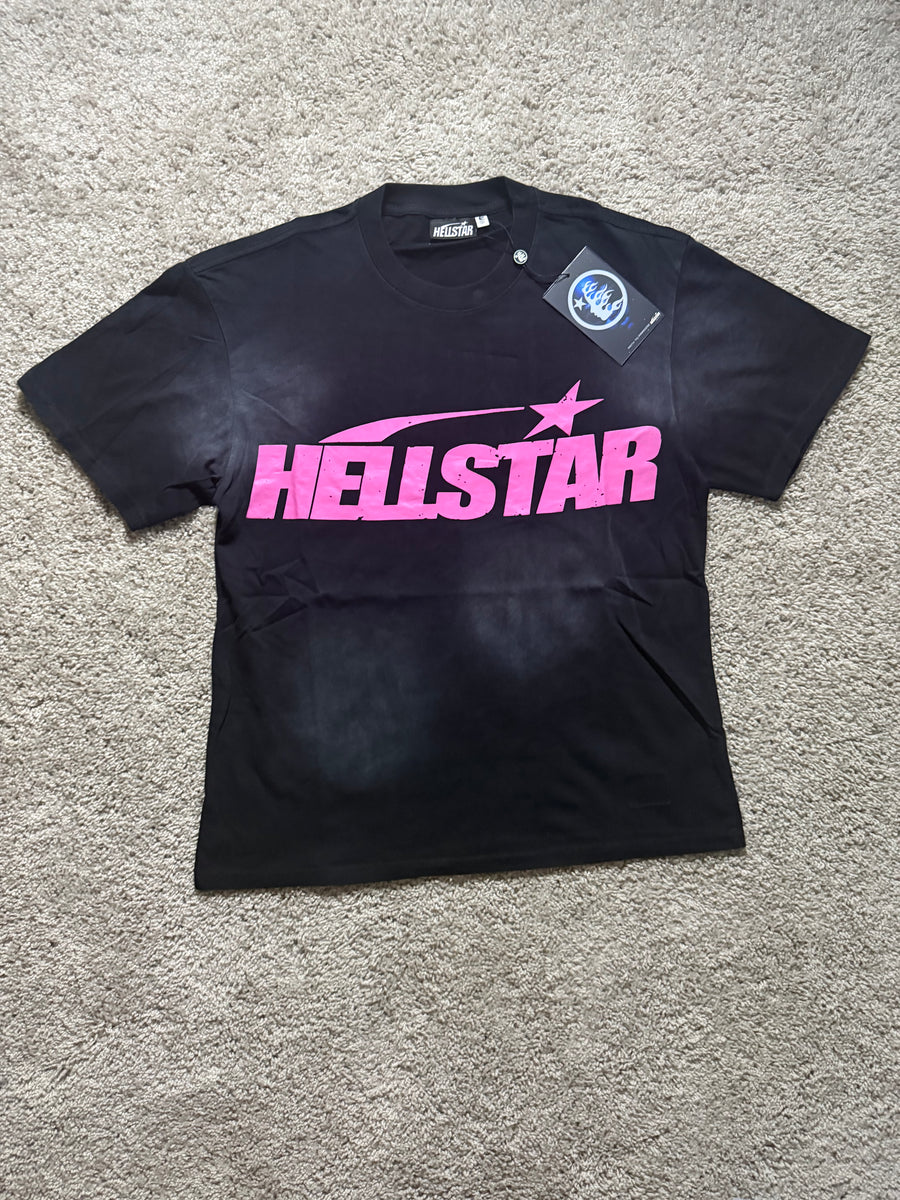 Hellstar black Pink Accent Tee