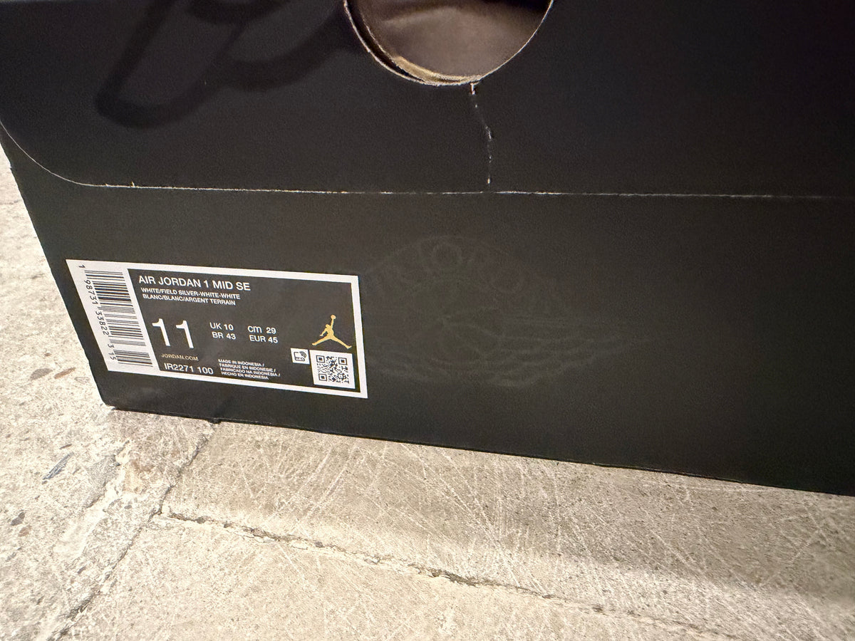 Jordan 1 mid White Brand New