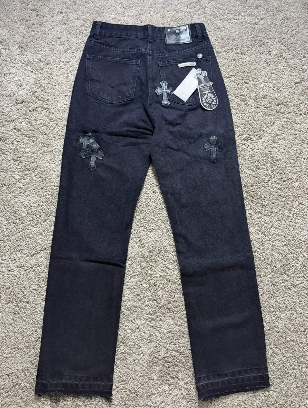 Chrome heart Black Jeans
