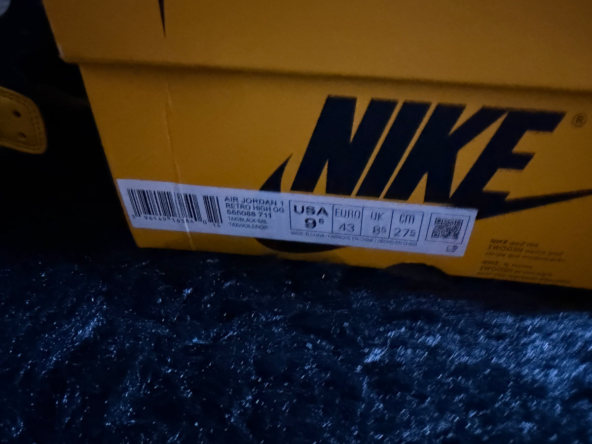 Jordan 1 High “Taxi” Brand new