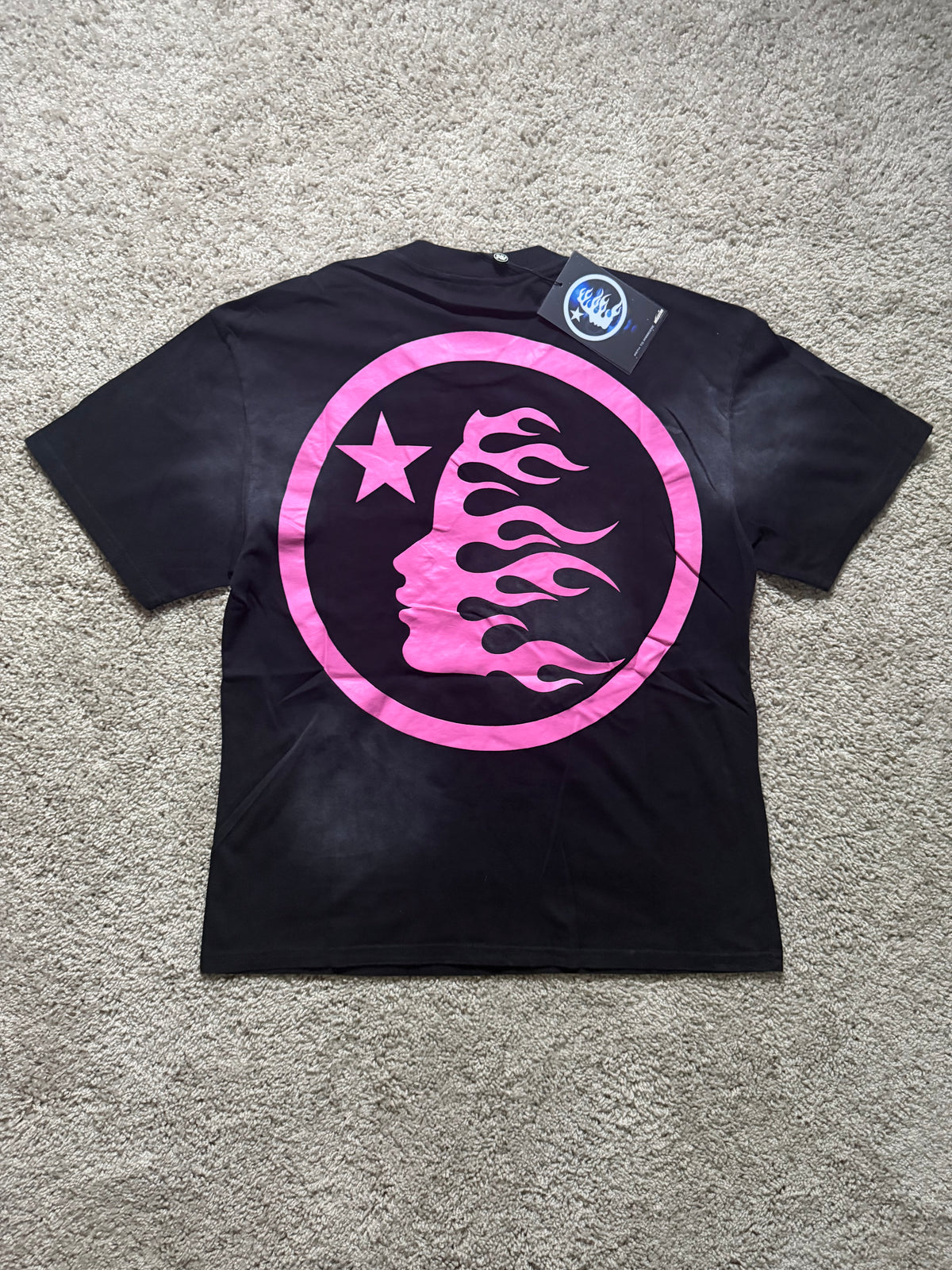 Hellstar black Pink Accent Tee