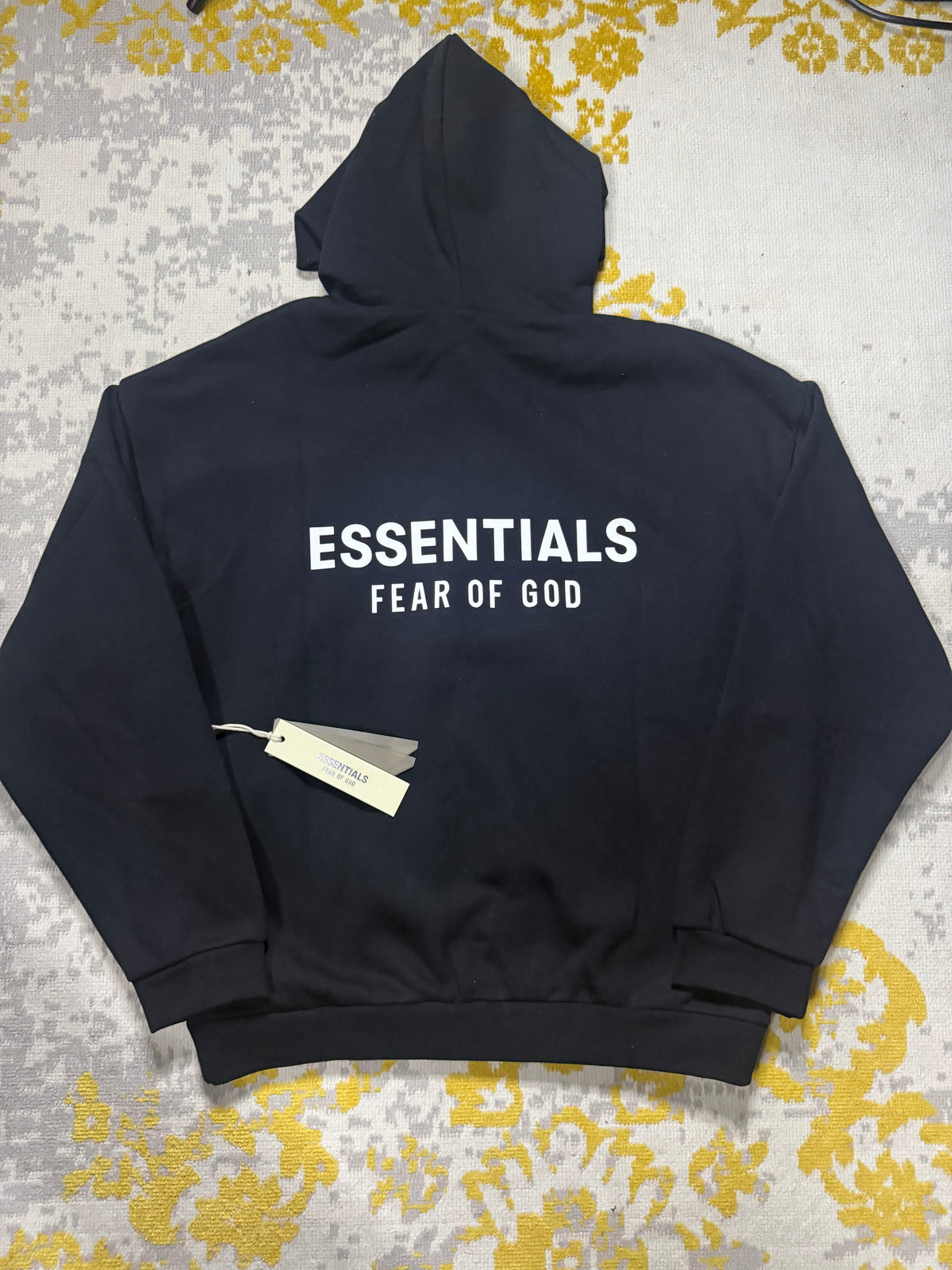 Essentials FW24 Black Hoodie