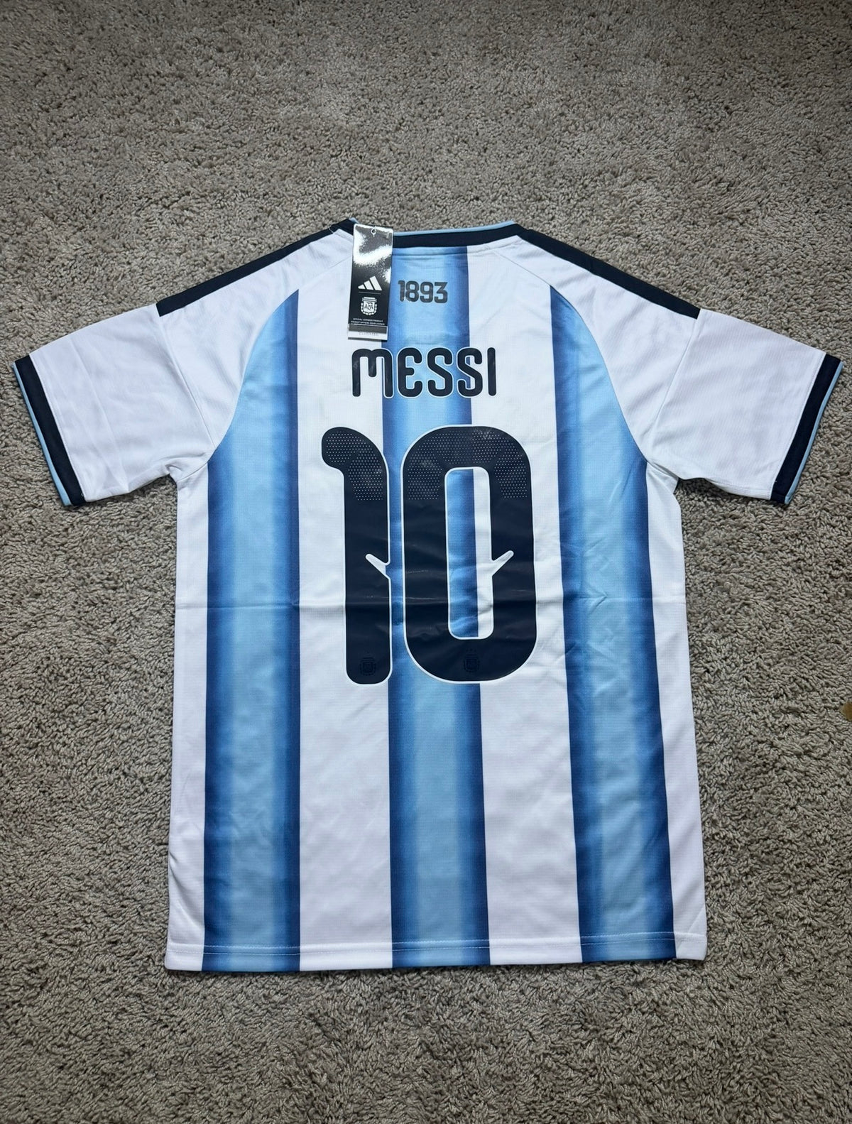 Adidas Argentina Home Messi Jersey