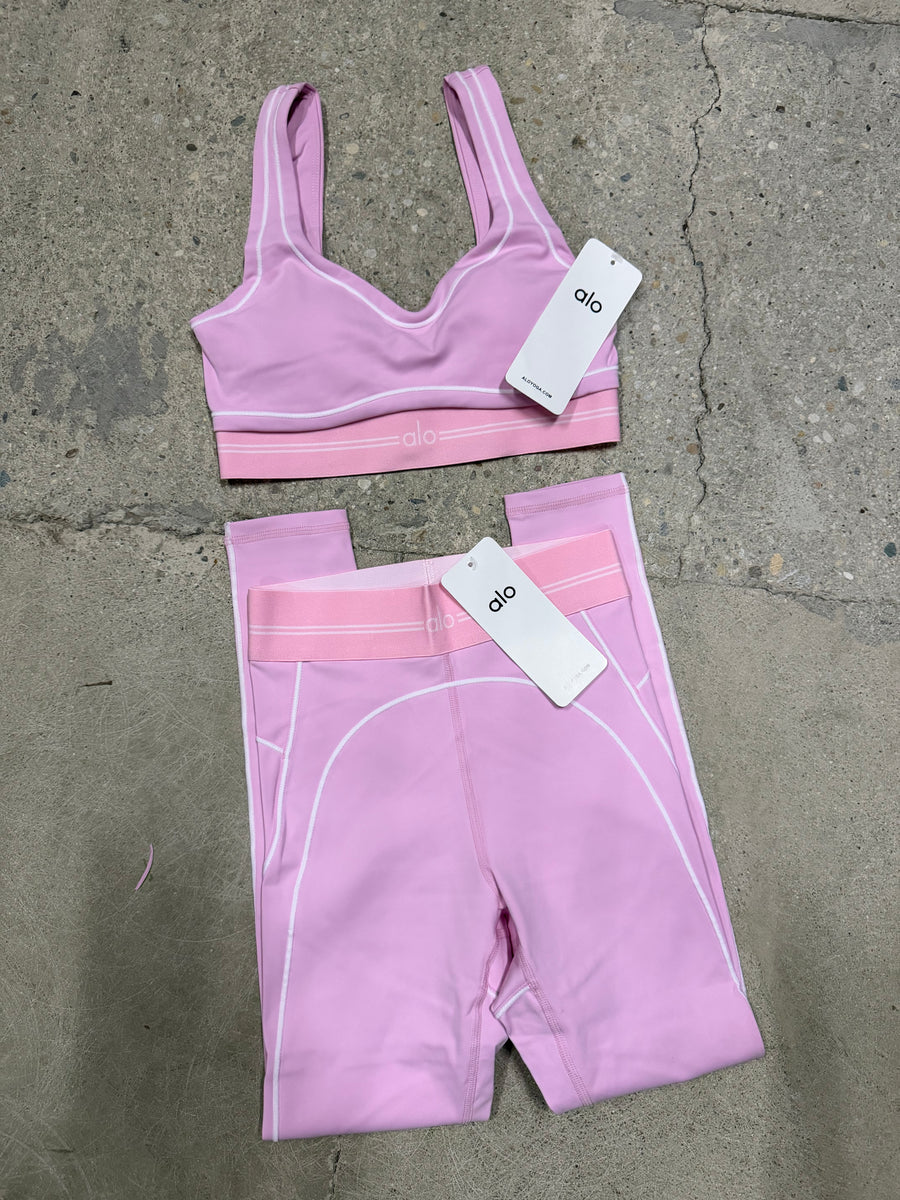 Alo pink women’s set