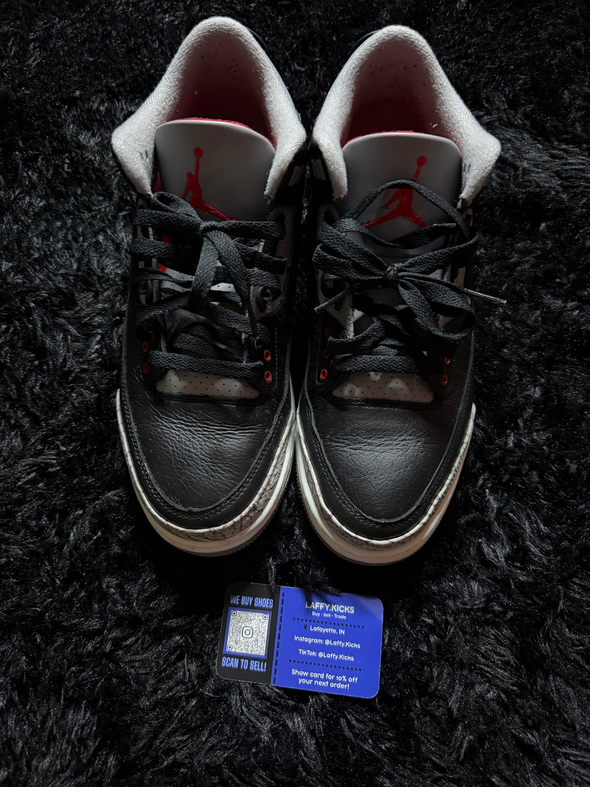 Jordan 3 “Black Cement” VNDS