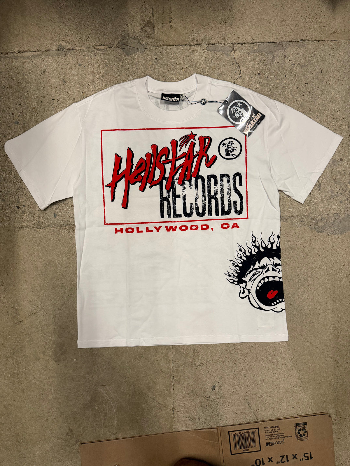 Hellstar Records White tee