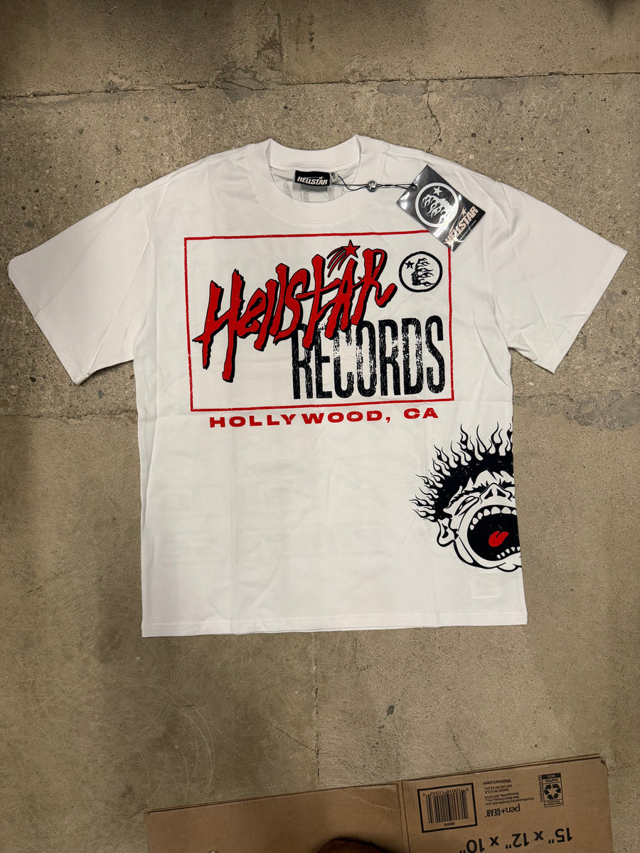 Hellstar Records White tee