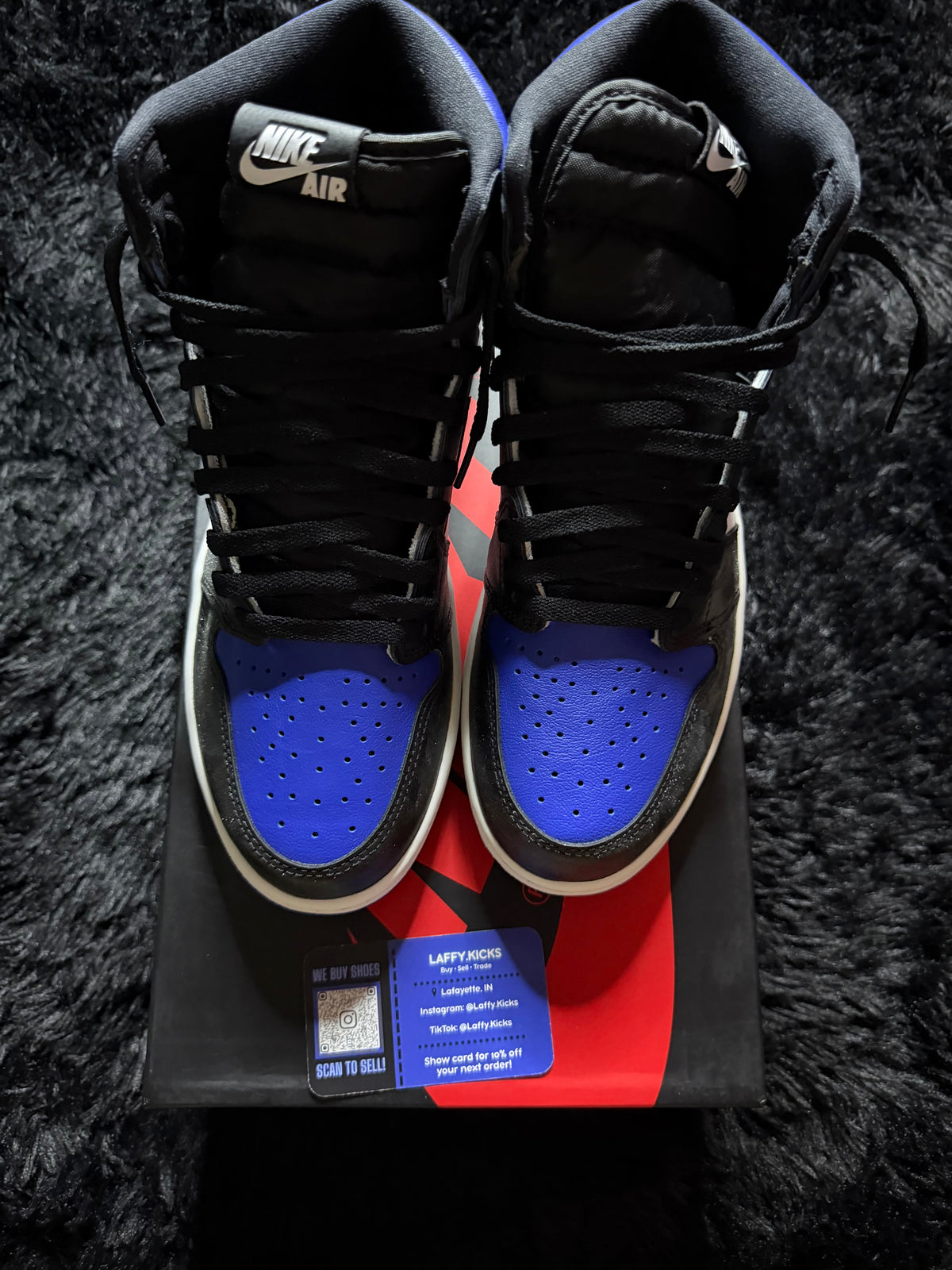 Jordan 1 High “Royal Toe” Brand new