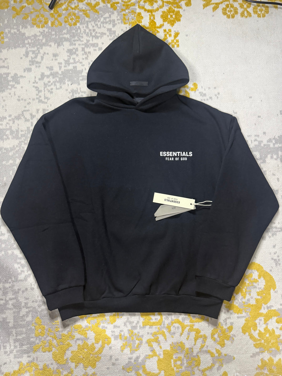 Essentials FW24 Black Hoodie
