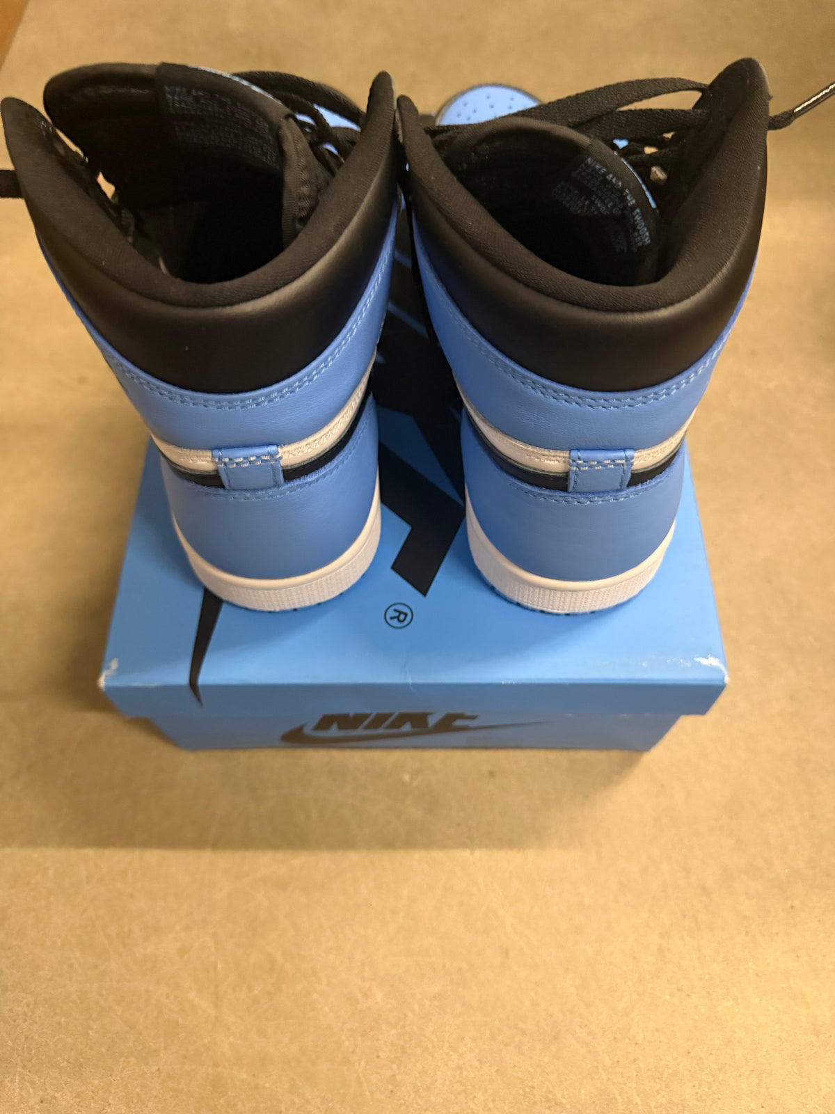 Jordan 1 high Unc Toe Brand new