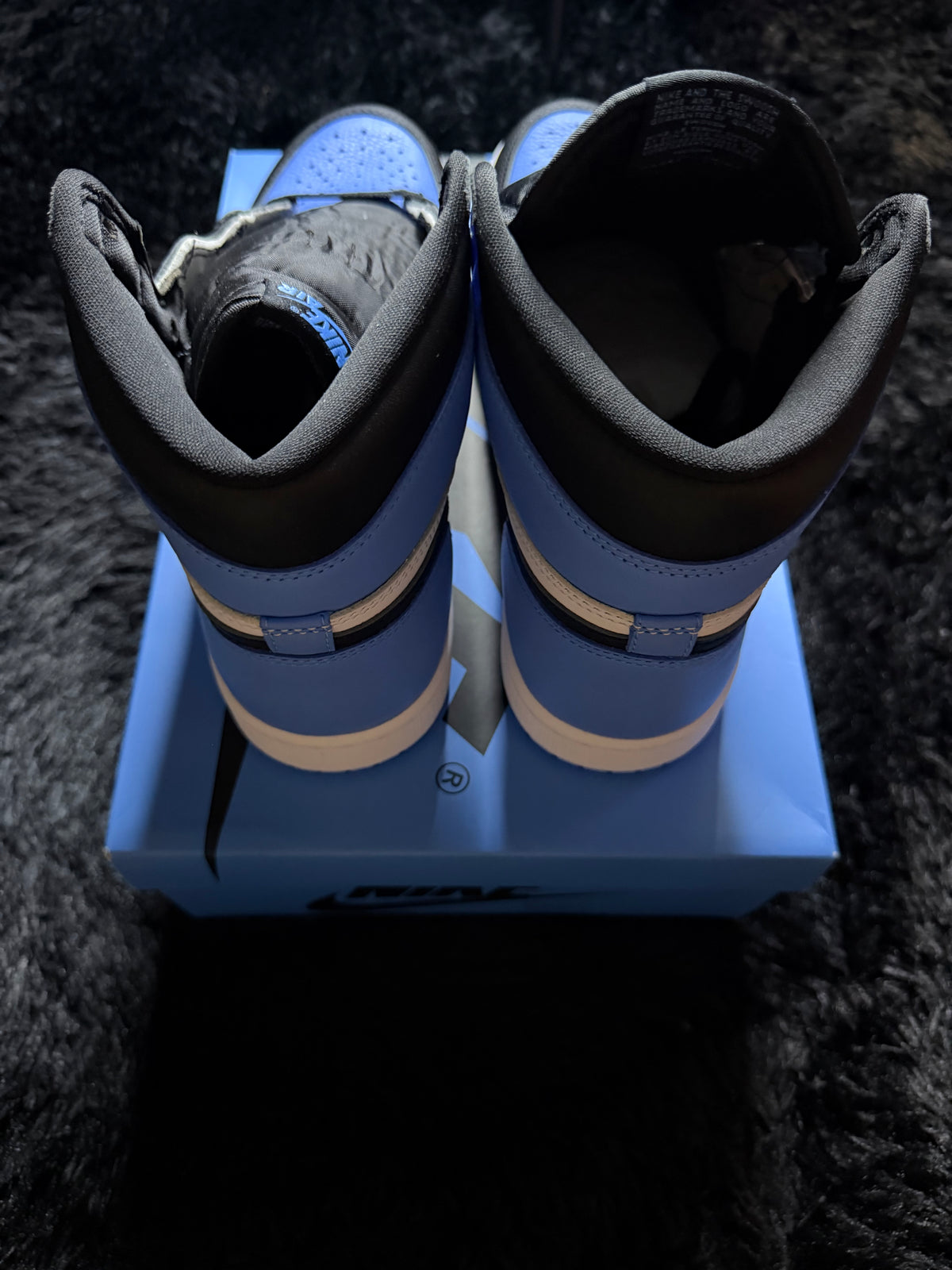 Jordan 1 High “UNC toe” Brand new