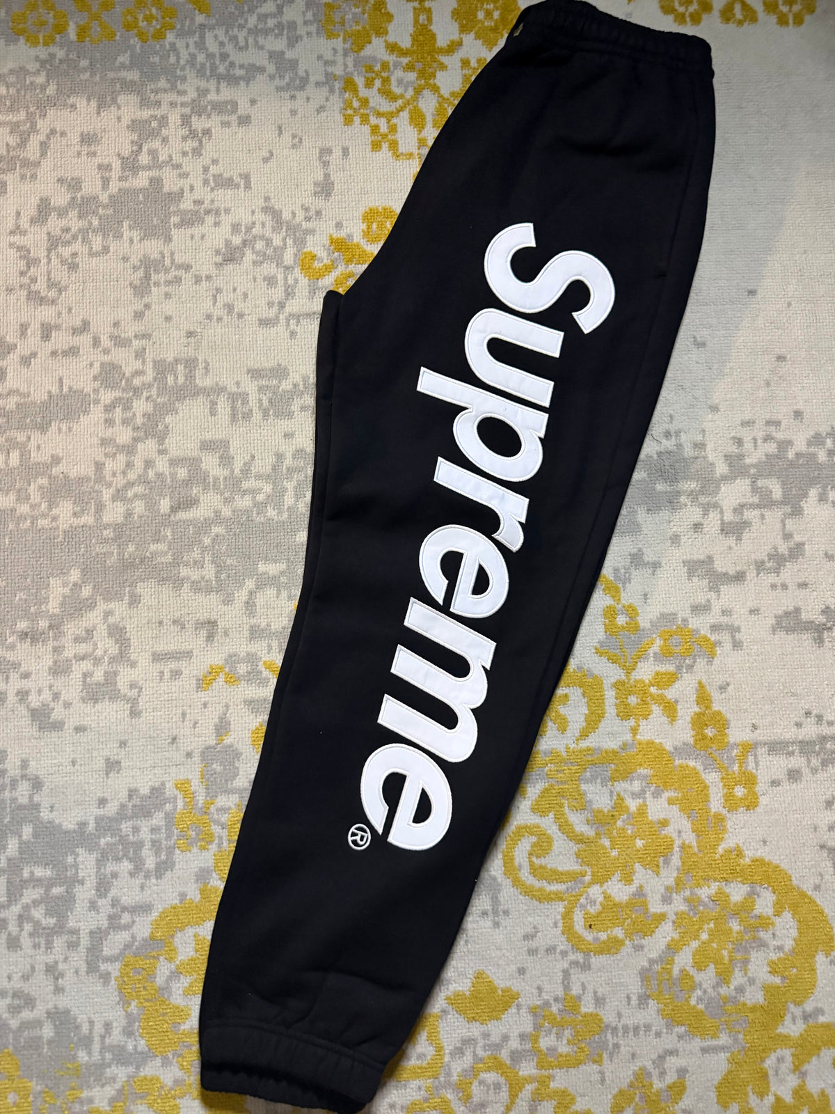 Supreme Logo Black pants