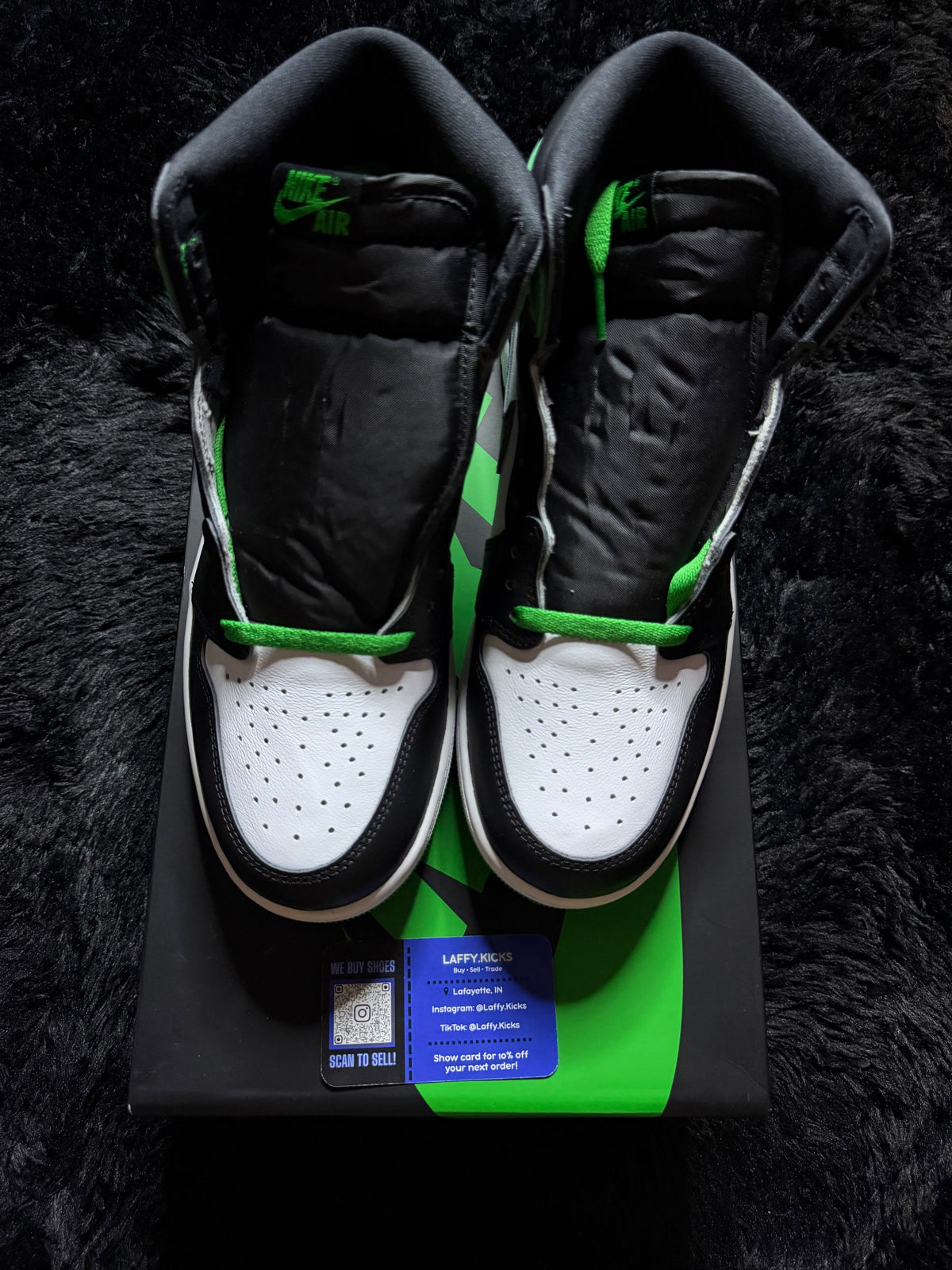 Jordan 1 High “Lucky Green” Brand New